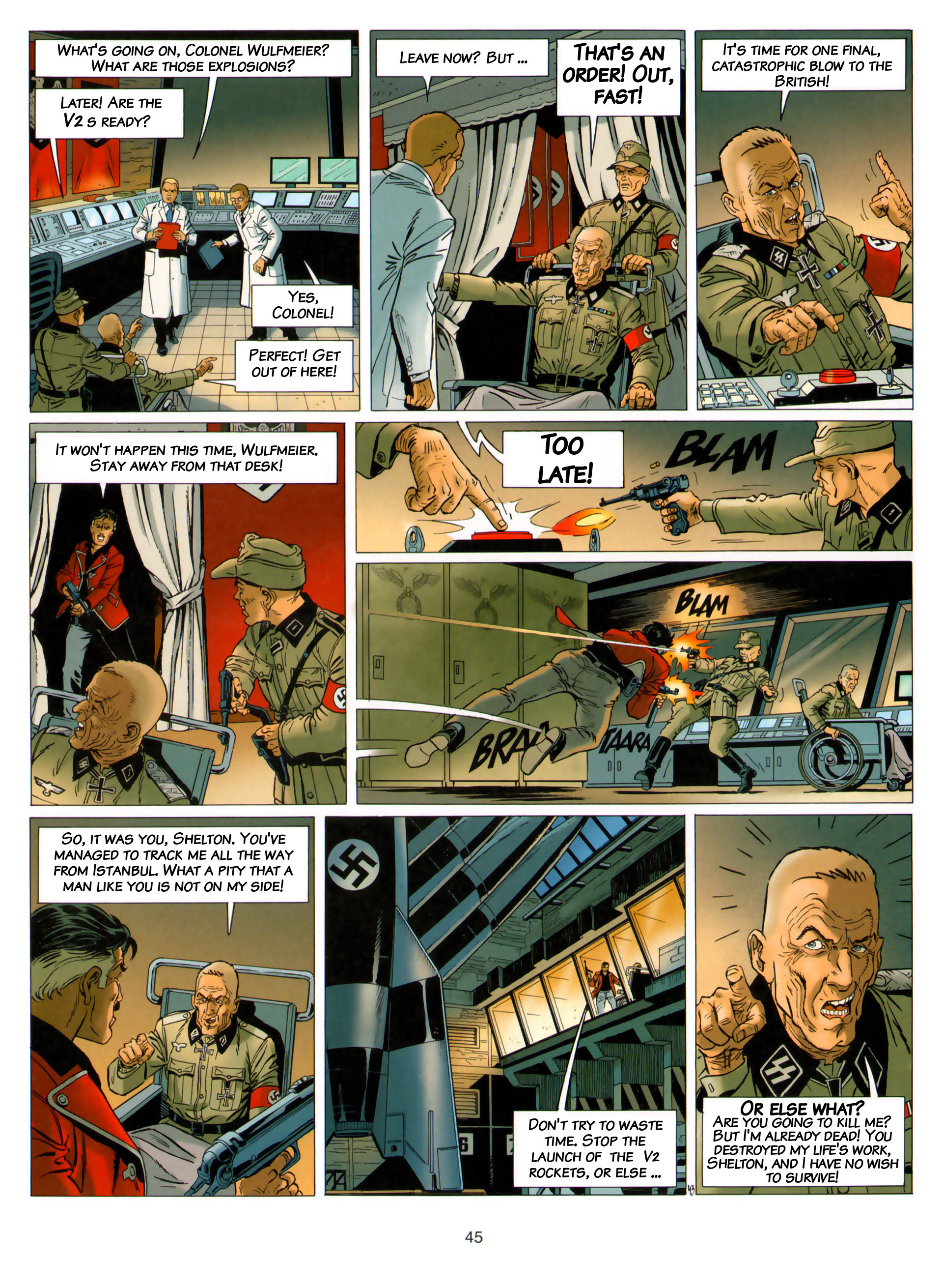 Read online Wayne Shelton comic -  Issue #8 - 46