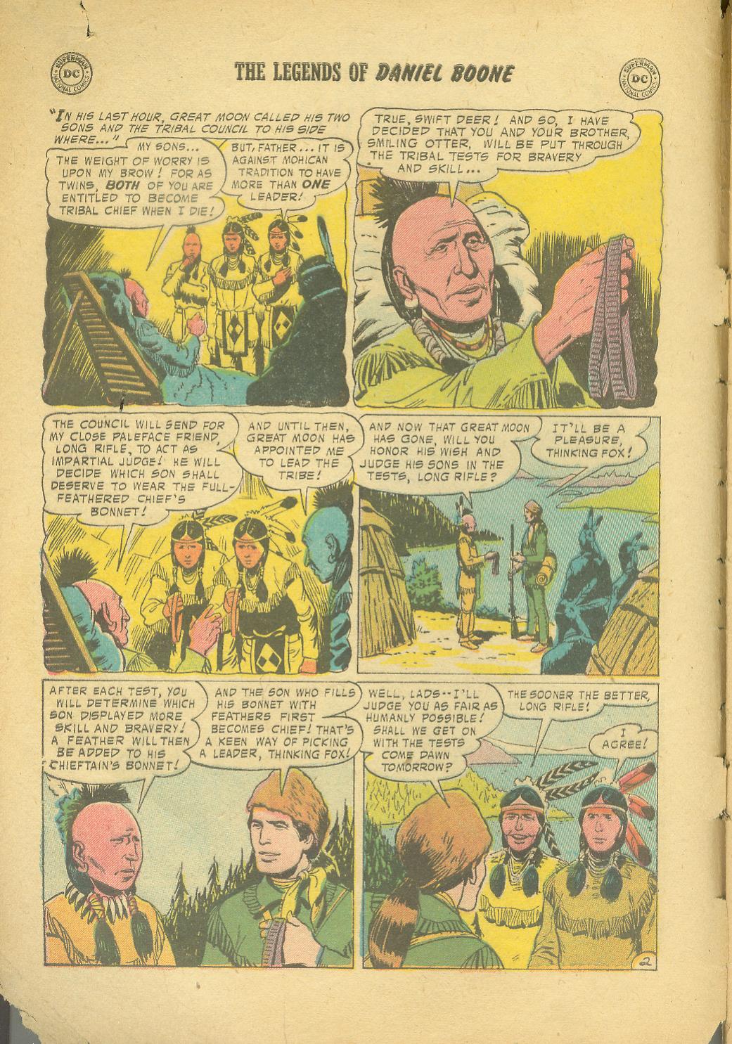 The Legends of Daniel Boone issue 7 - Page 2
