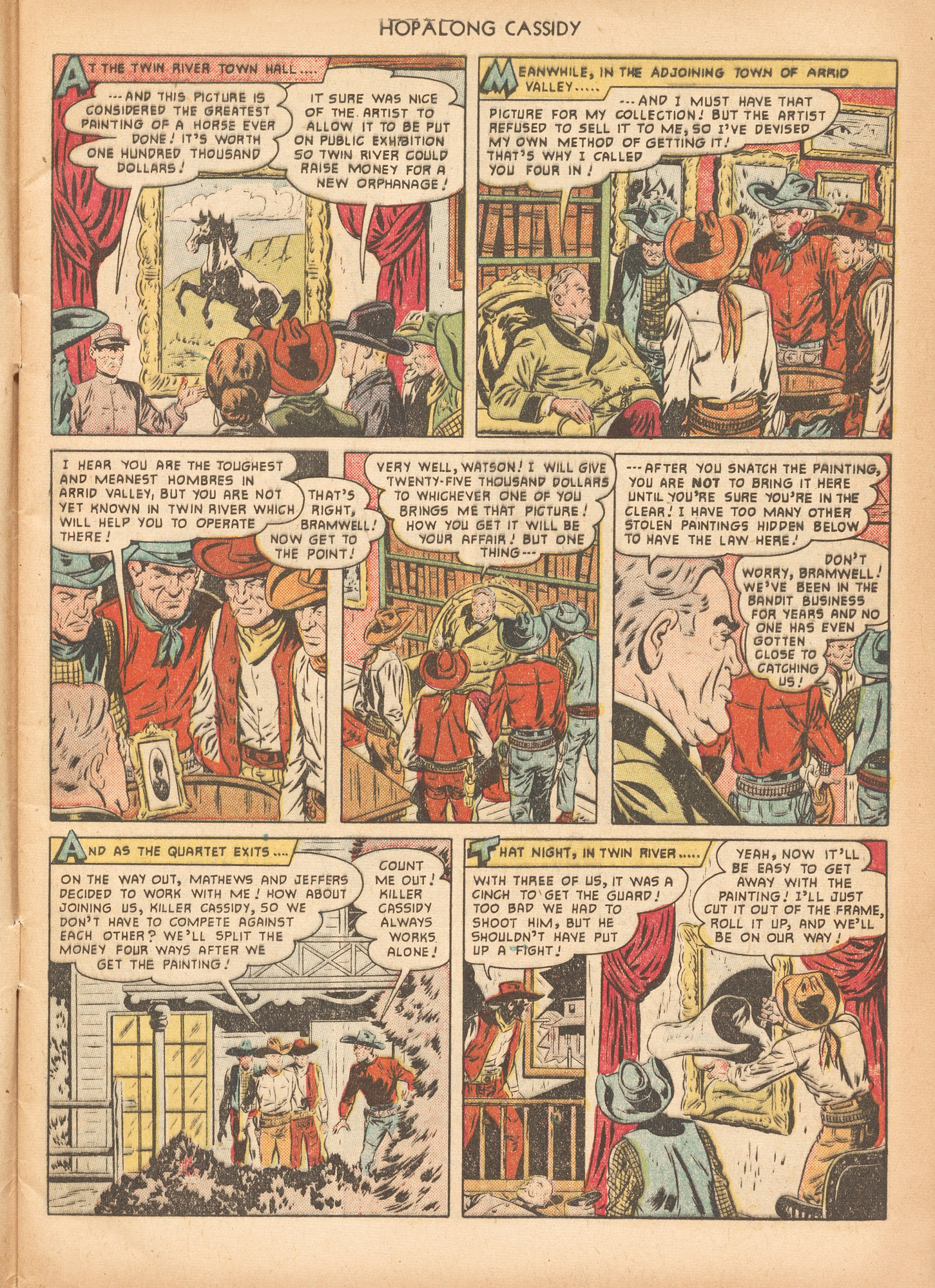 Read online Hopalong Cassidy comic -  Issue #56 - 5