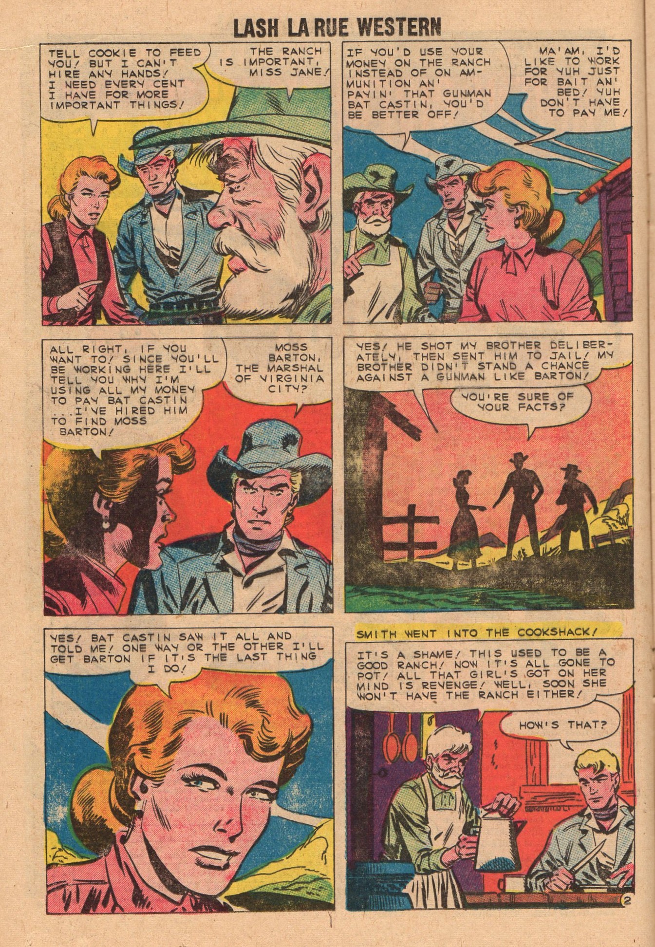 Read online Lash Larue Western (1949) comic -  Issue #74 - 16