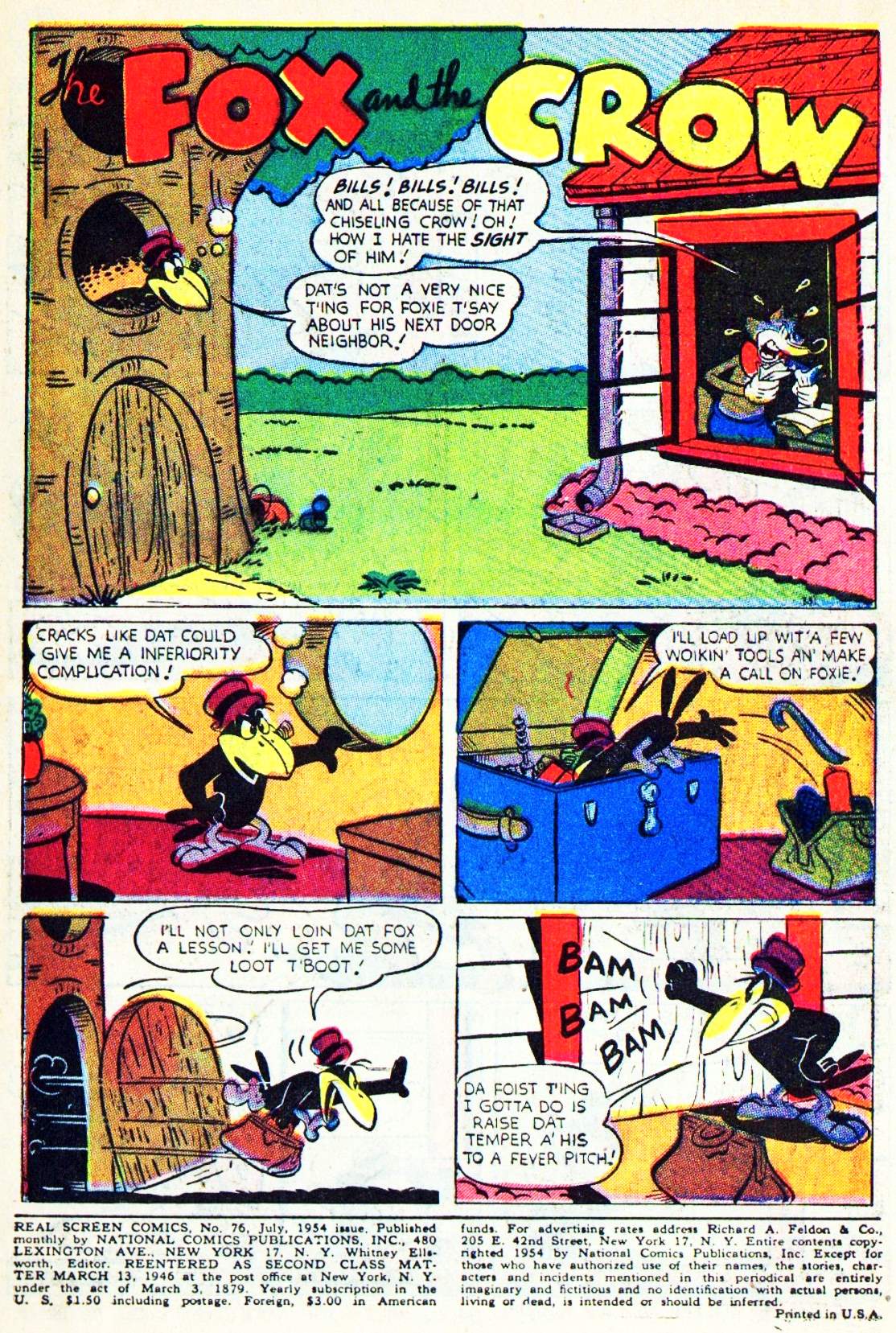 Read online Real Screen Comics comic -  Issue #76 - 3