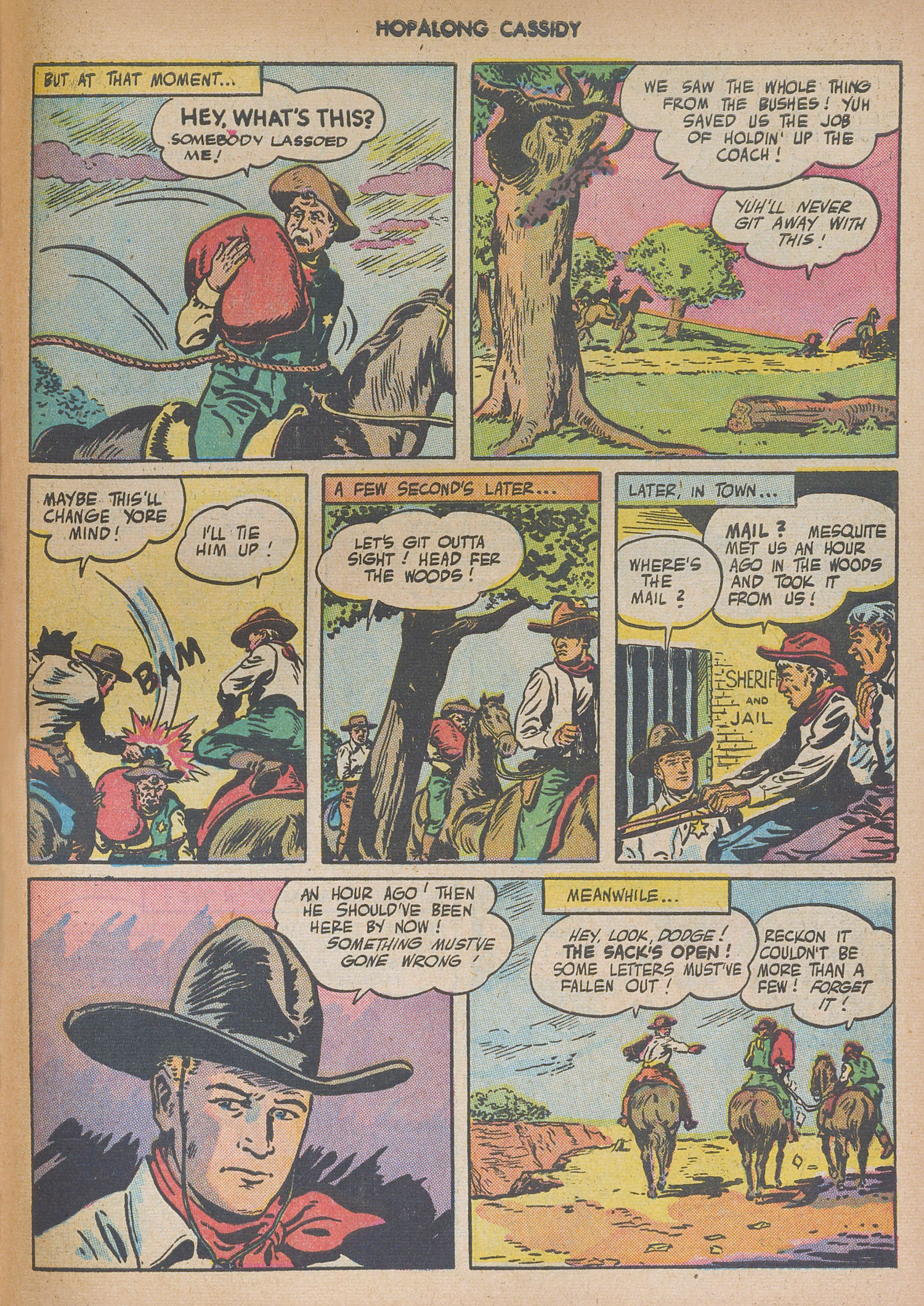 Read online Hopalong Cassidy comic -  Issue #6 - 45