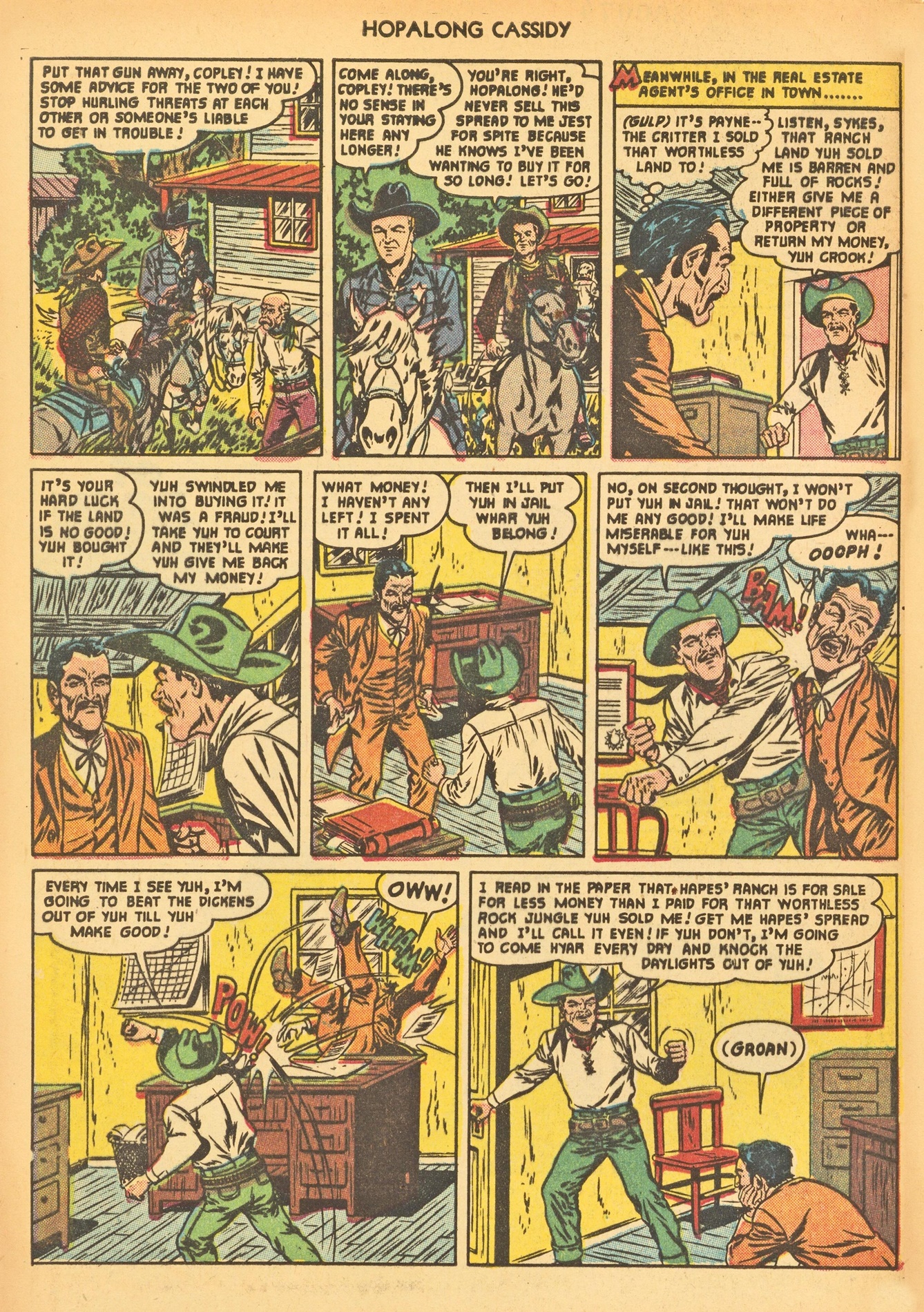 Read online Hopalong Cassidy comic -  Issue #63 - 4