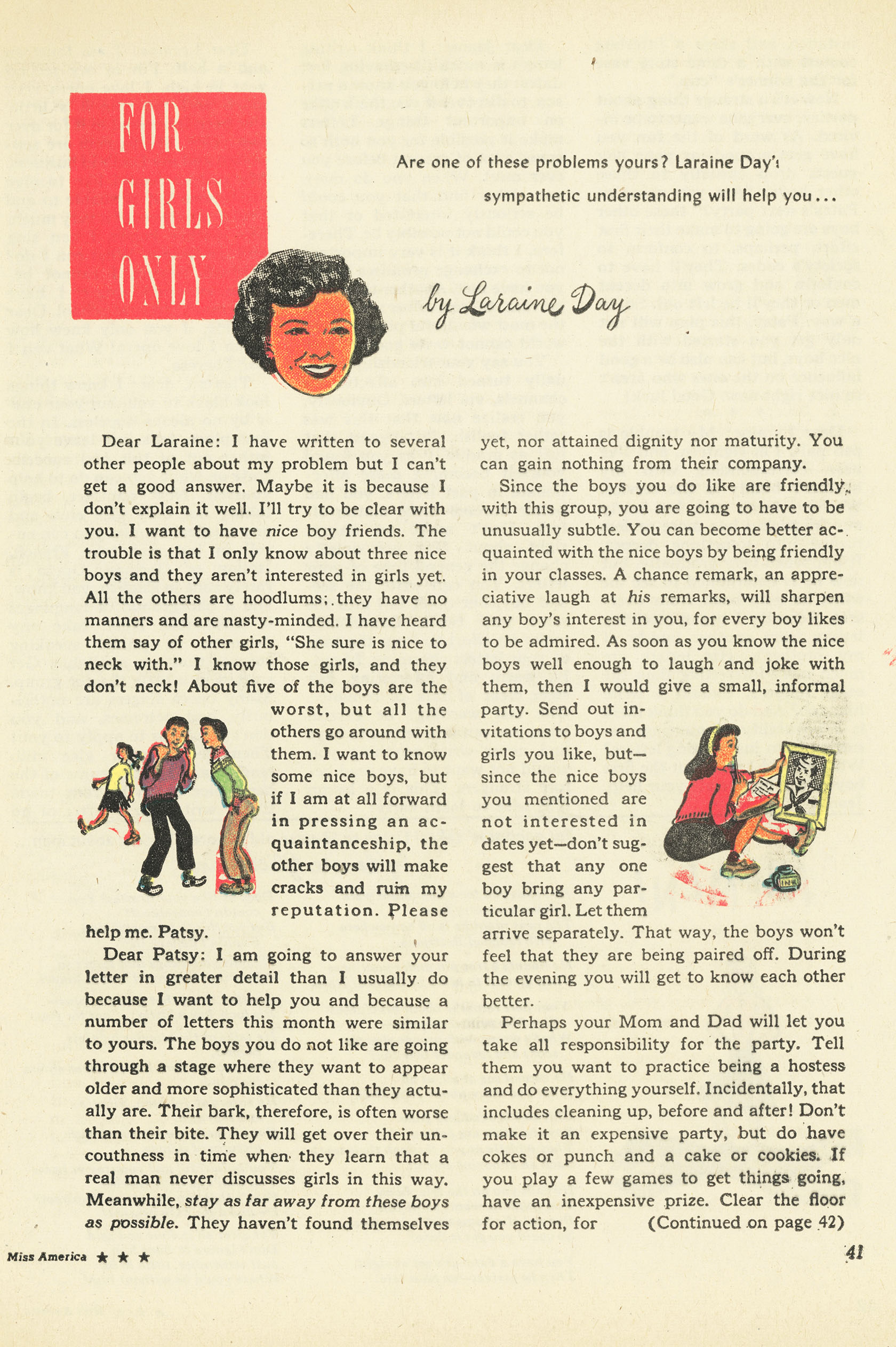 Read online Miss America Magazine comic -  Issue #19 - 36