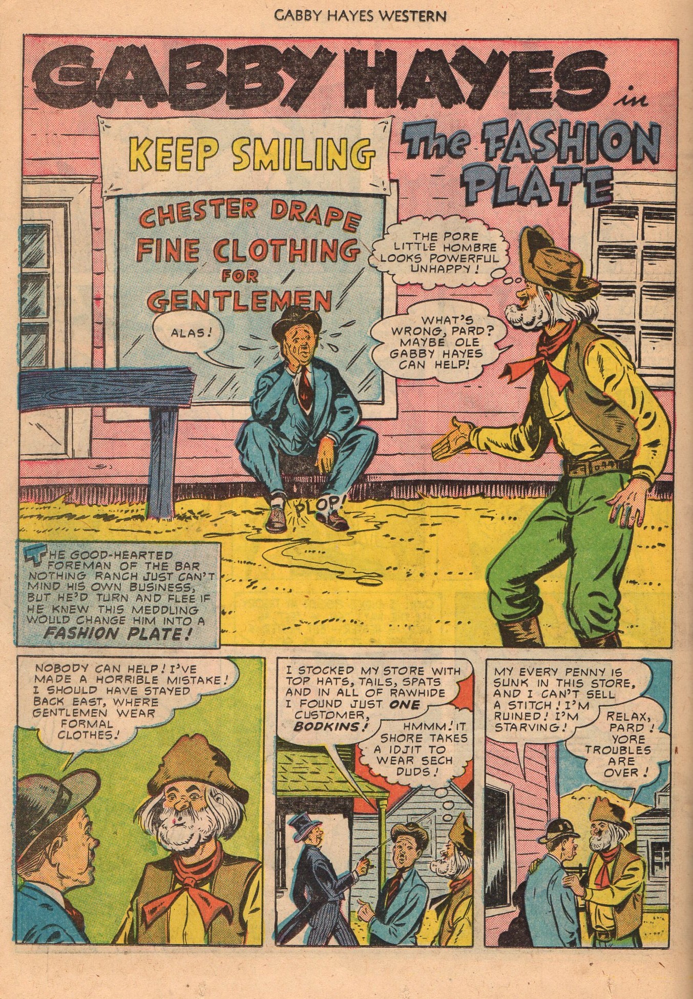 Read online Gabby Hayes Western comic -  Issue #21 - 26