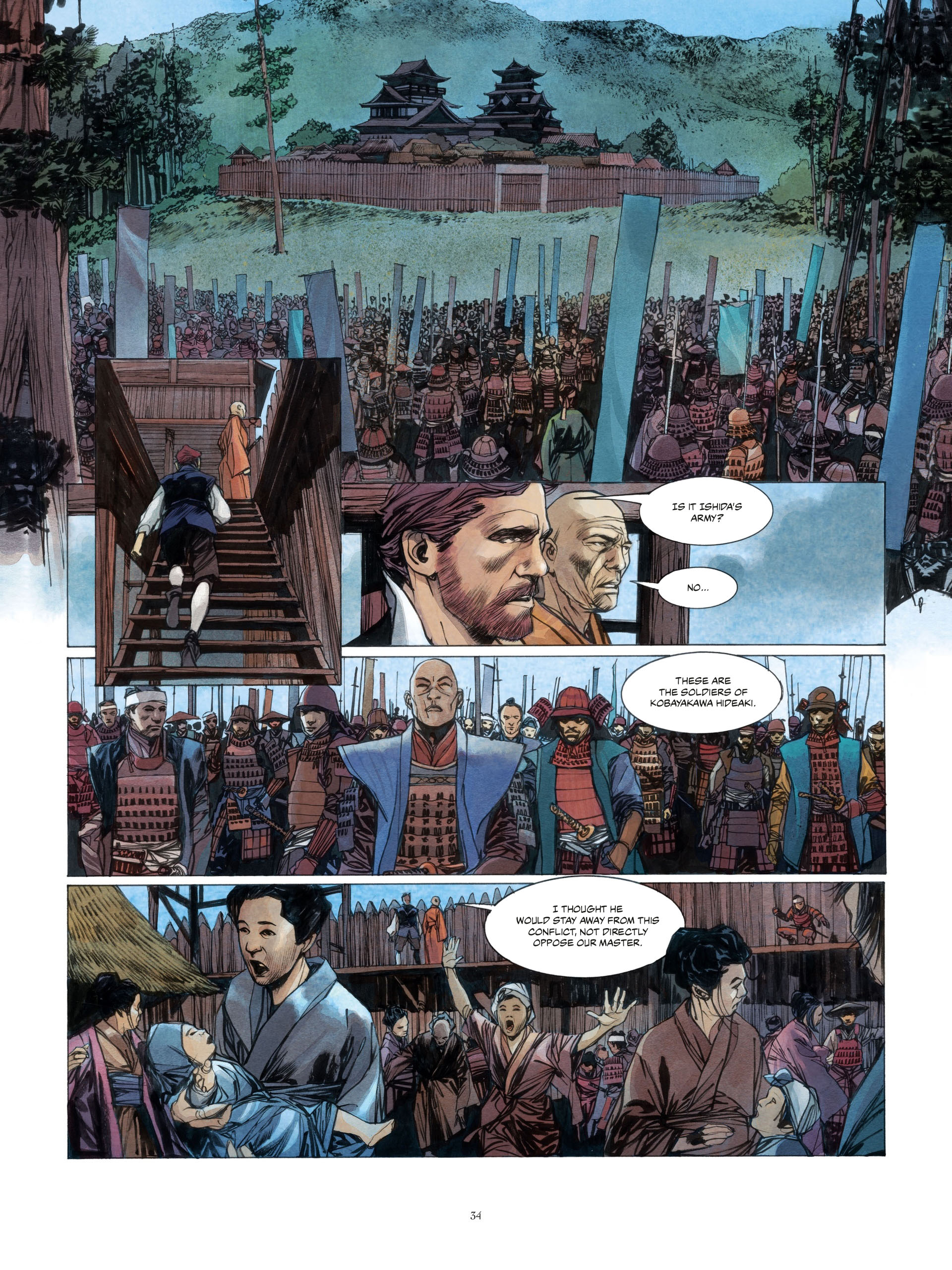 Read online William Adams, Samuraj comic -  Issue #2 - 34