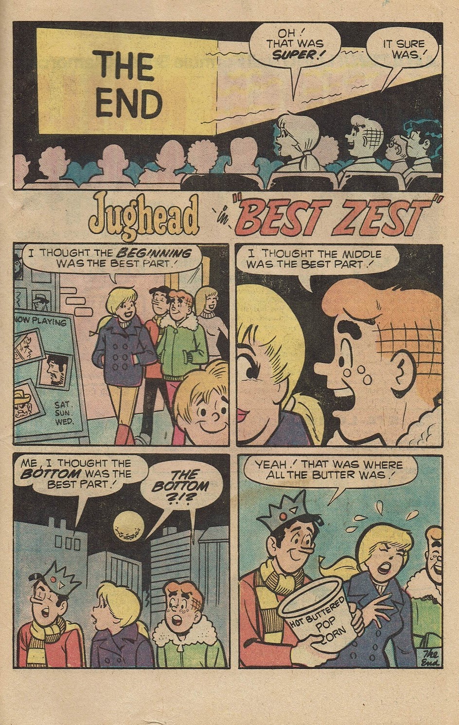 Read online Jughead's Jokes comic -  Issue #54 - 33