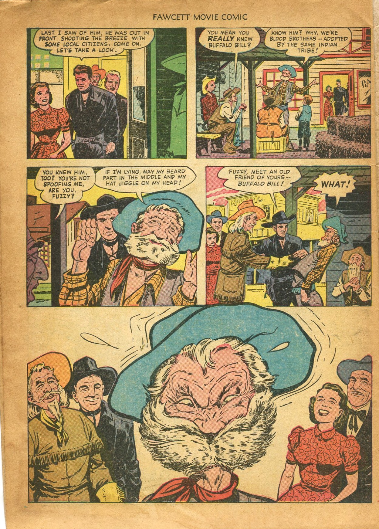 Read online Fawcett Movie Comic comic -  Issue #8 - 34