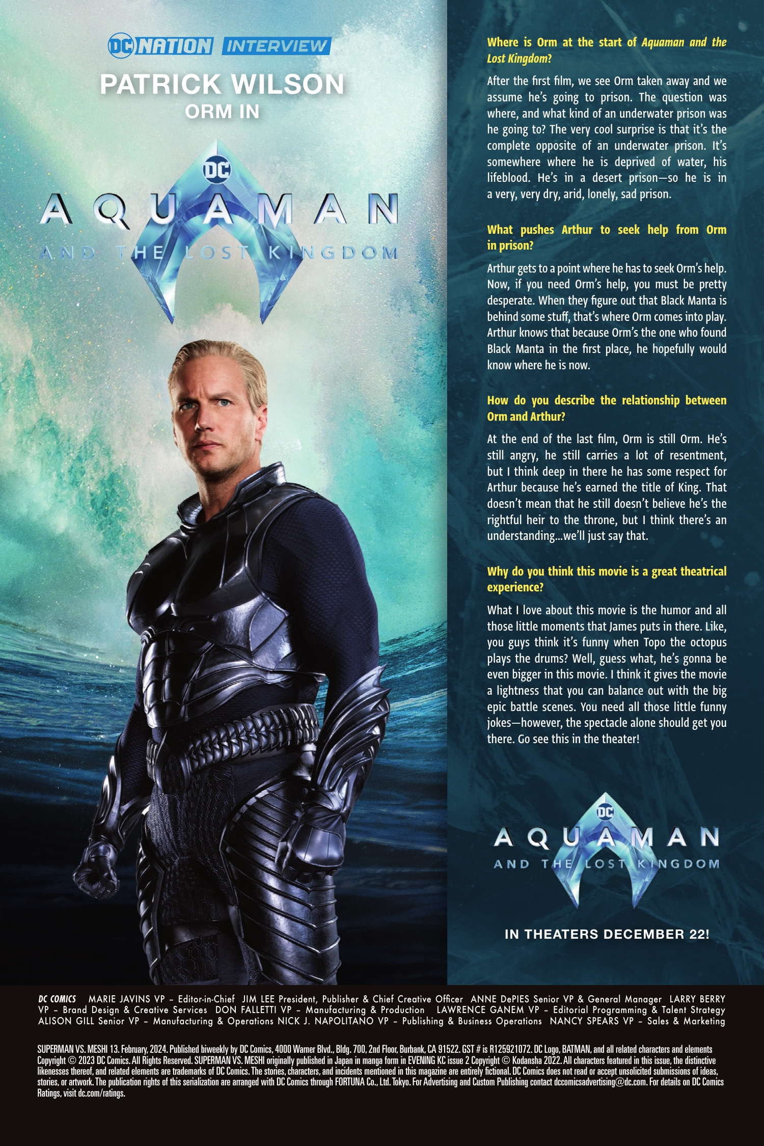 Read online Superman vs. Meshi comic -  Issue #13 - 21