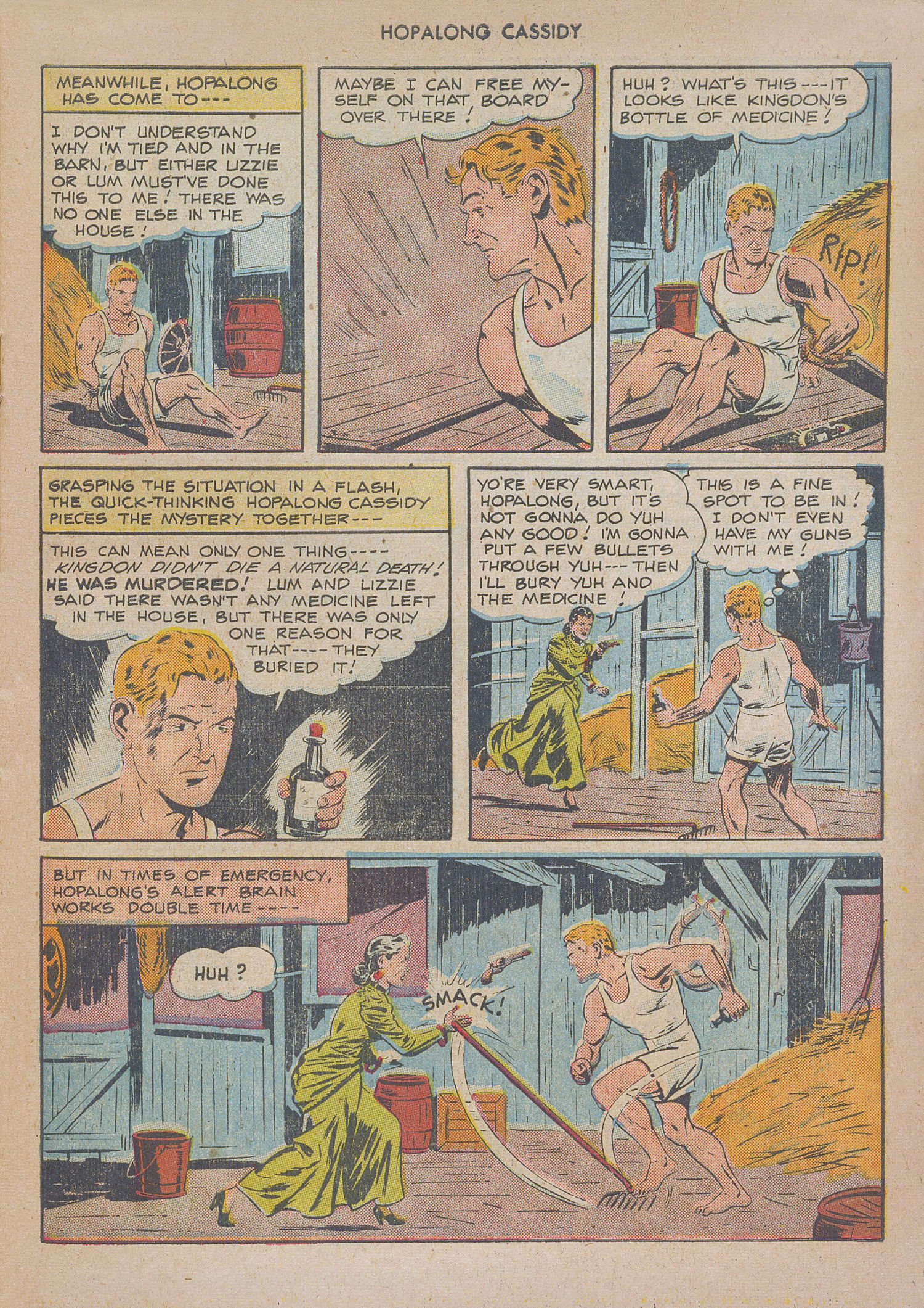 Read online Hopalong Cassidy comic -  Issue #27 - 21