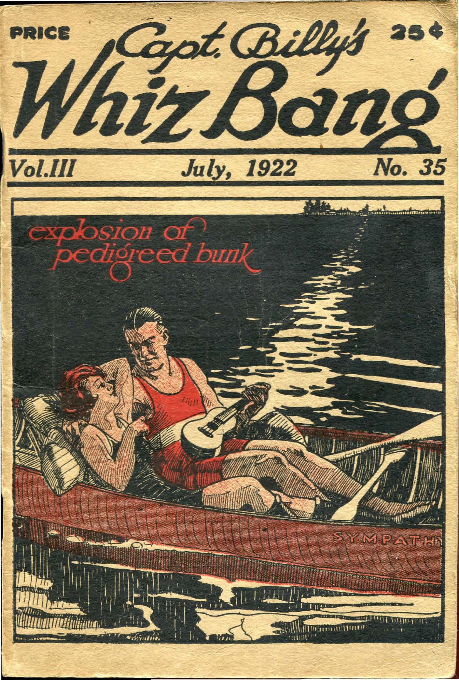 Read online Captain Billy's Whiz Bang comic -  Issue #35 - 1