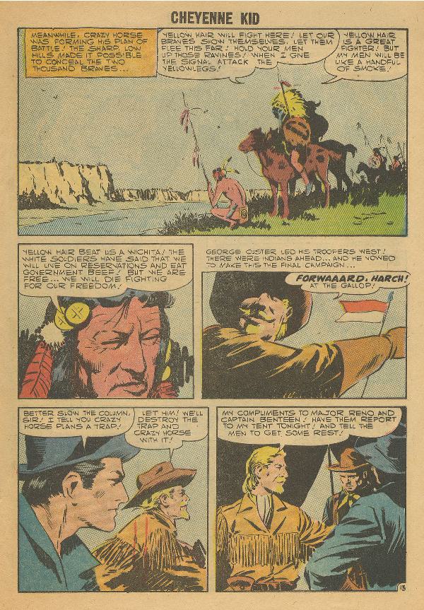 Read online Cheyenne Kid comic -  Issue #10 - 18