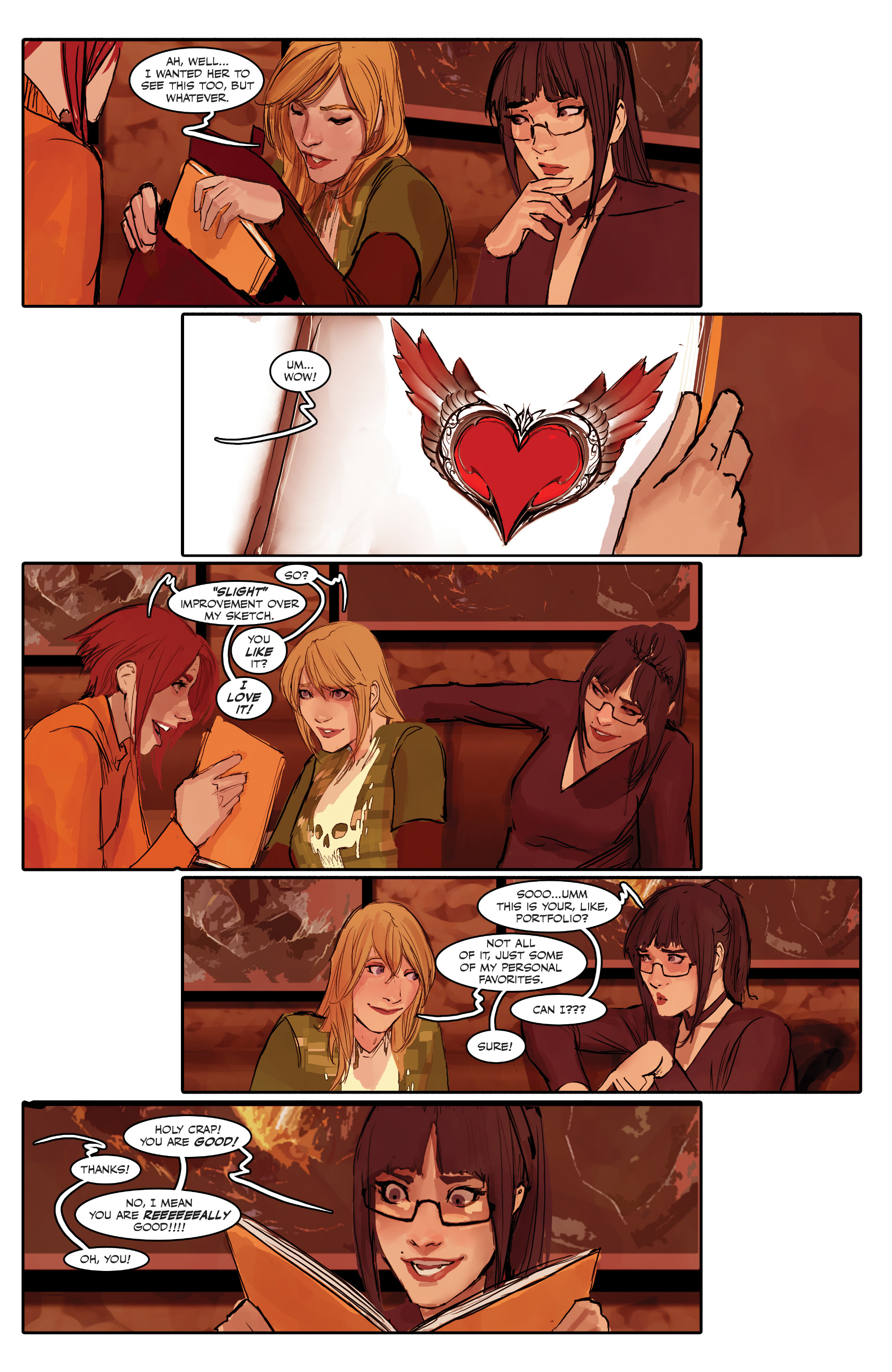 Read online Sunstone comic -  Issue # TPB 4 - 131