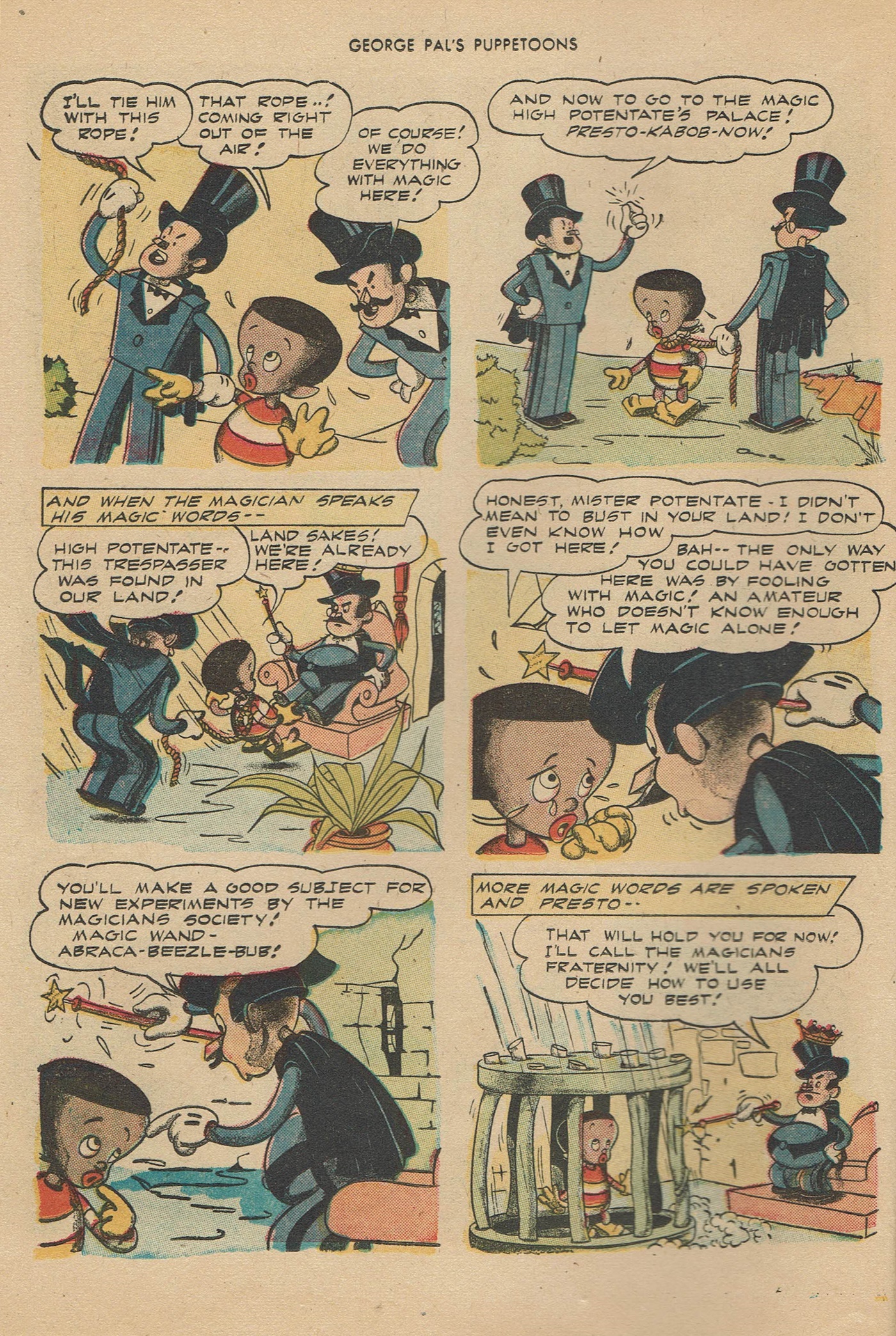 Read online George Pal's Puppetoons comic -  Issue #6 - 12