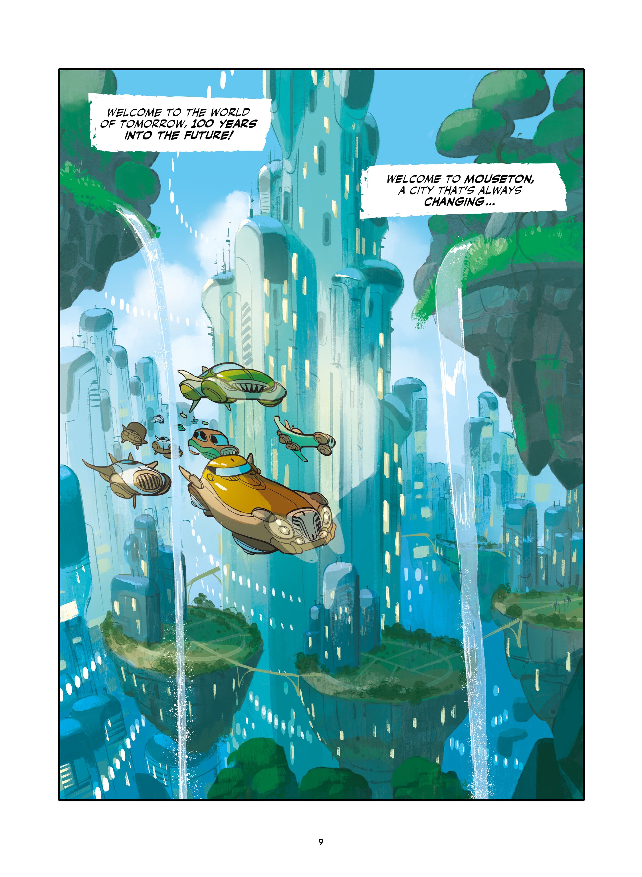 Read online Disney Once Upon a Mouse… In the Future comic -  Issue # TPB (Part 1) - 10
