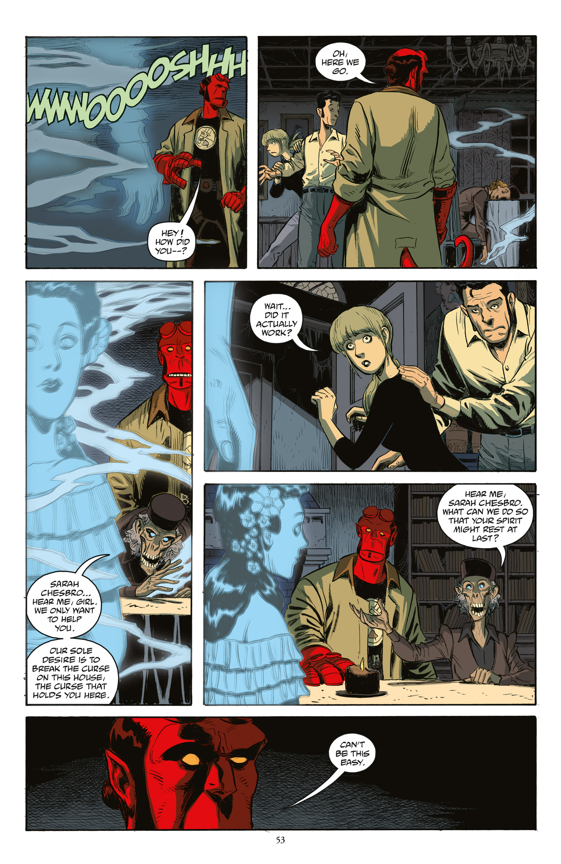 Read online Hellboy and the B.P.R.D.: The Secret of Chesbro House & Others comic -  Issue # TPB (Part 1) - 53