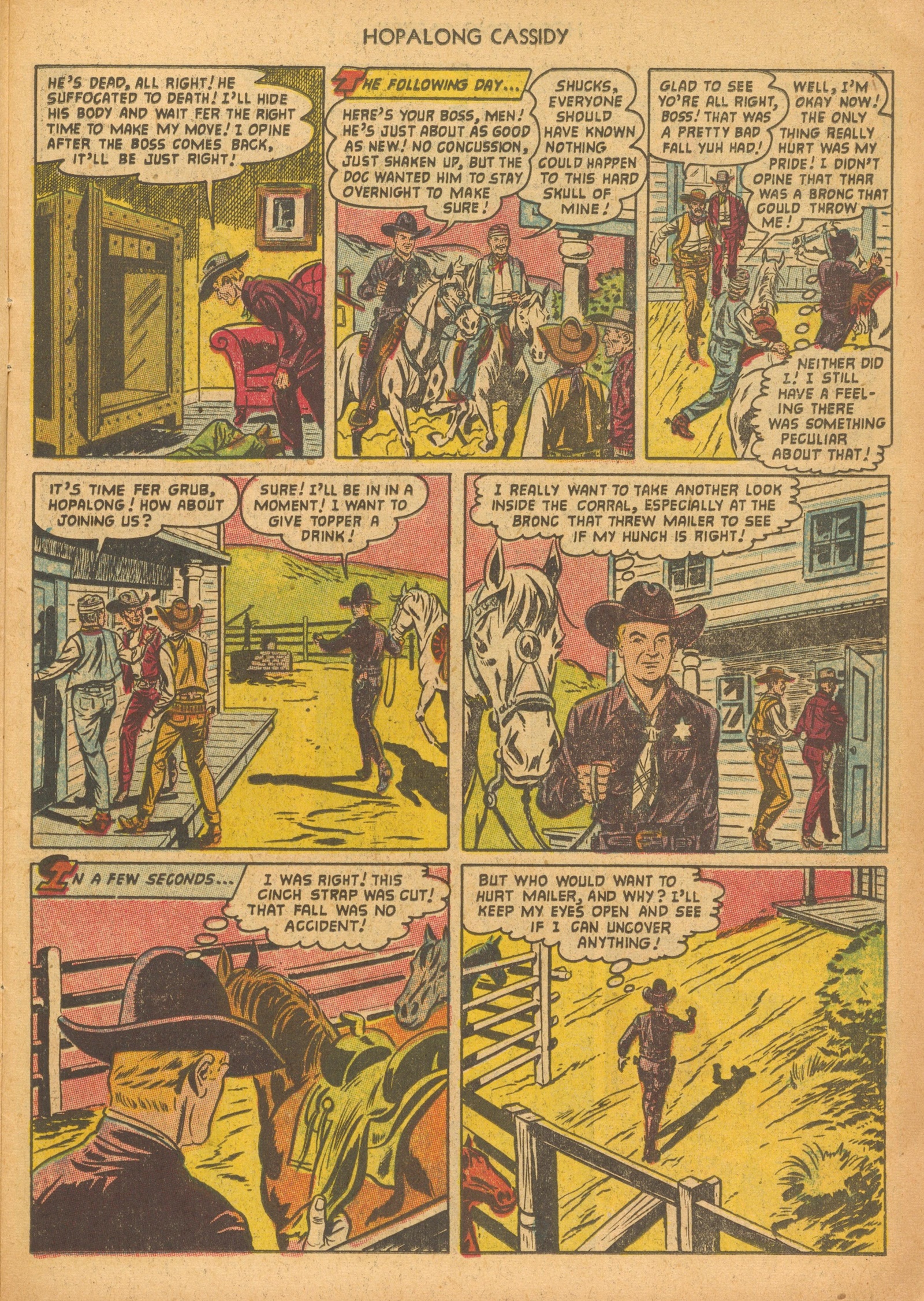 Read online Hopalong Cassidy comic -  Issue #78 - 11