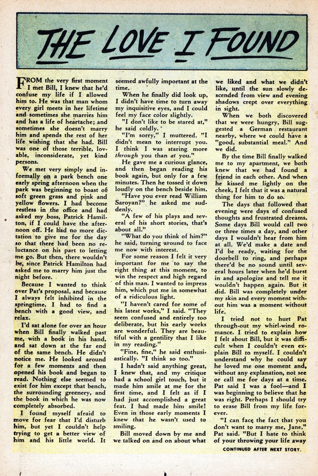 Read online Secret Story Romances comic -  Issue #6 - 18