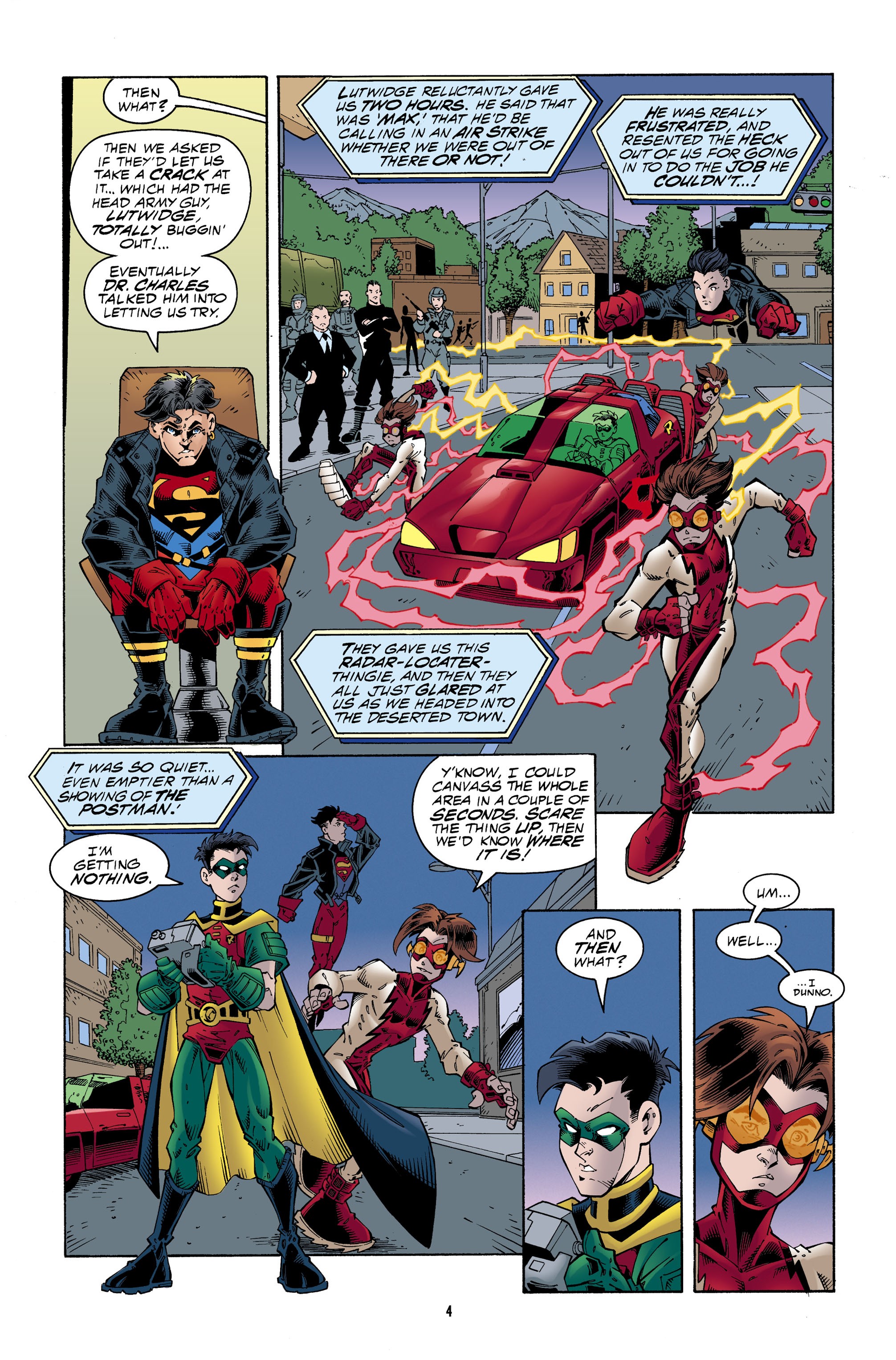 Read online Young Justice: The Secret comic -  Issue # Full - 5