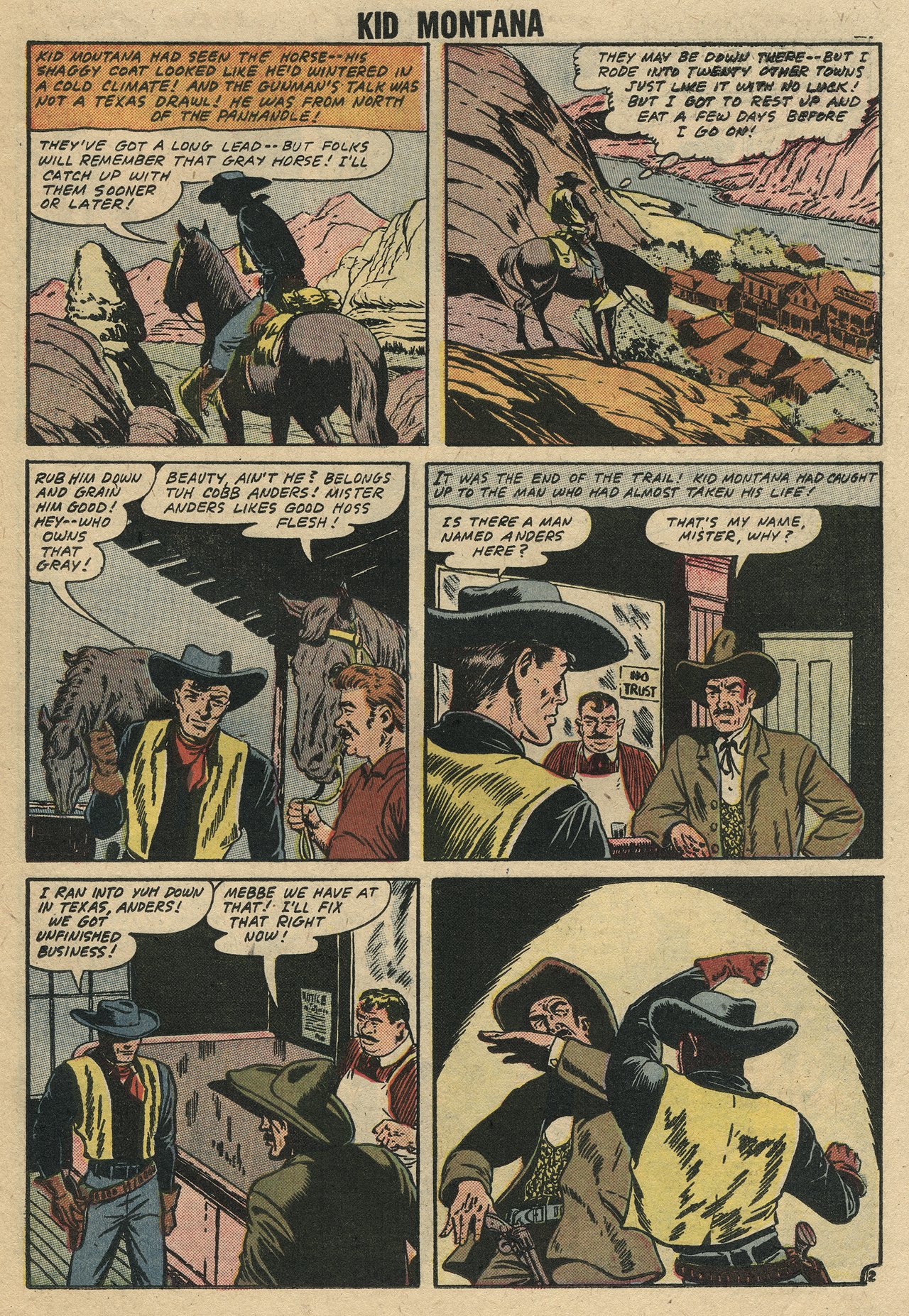 Read online Kid Montana comic -  Issue #12 - 23