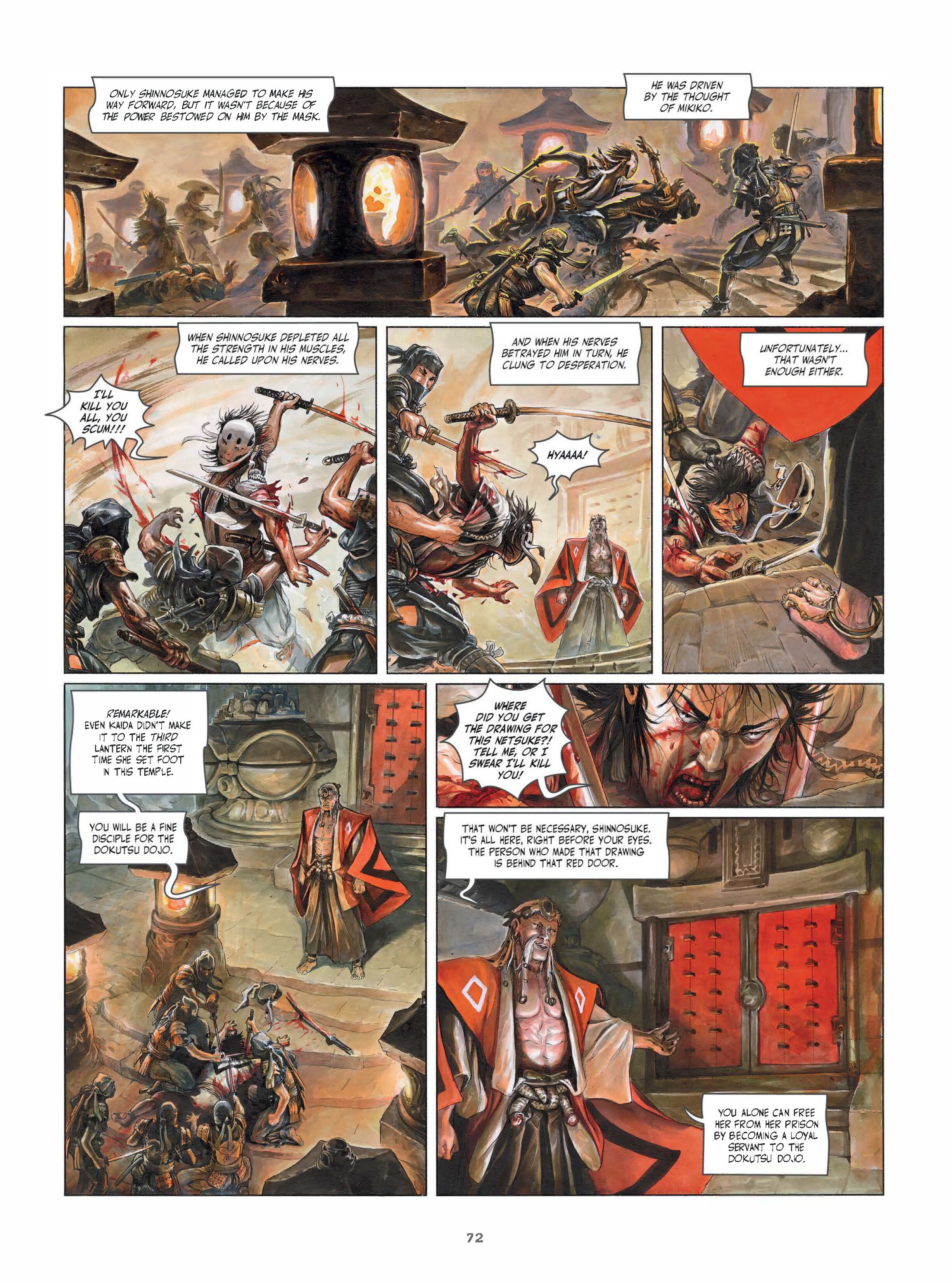 Read online Legends of the Pierced Veil: The Mask of Fudo comic -  Issue # TPB (Part 1) - 71