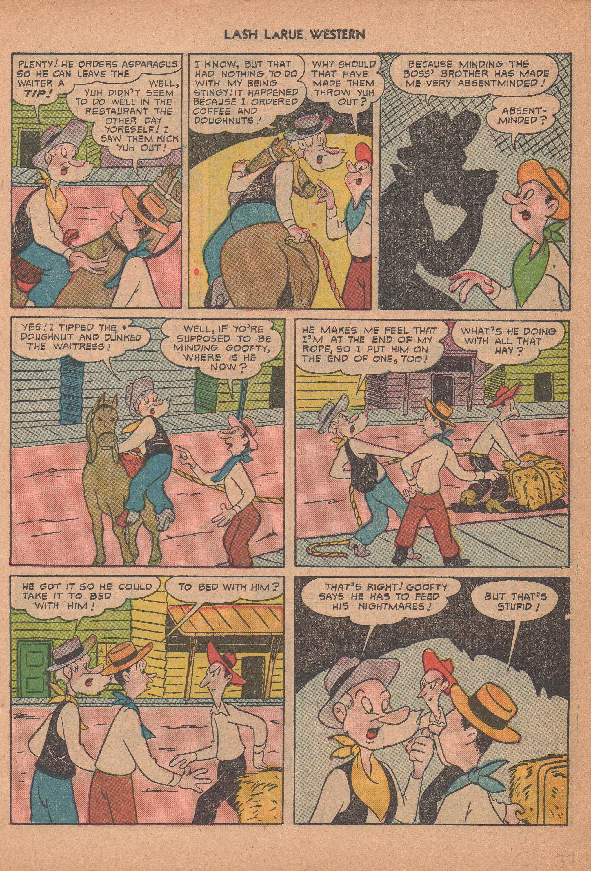 Read online Lash Larue Western (1949) comic -  Issue #14 - 40