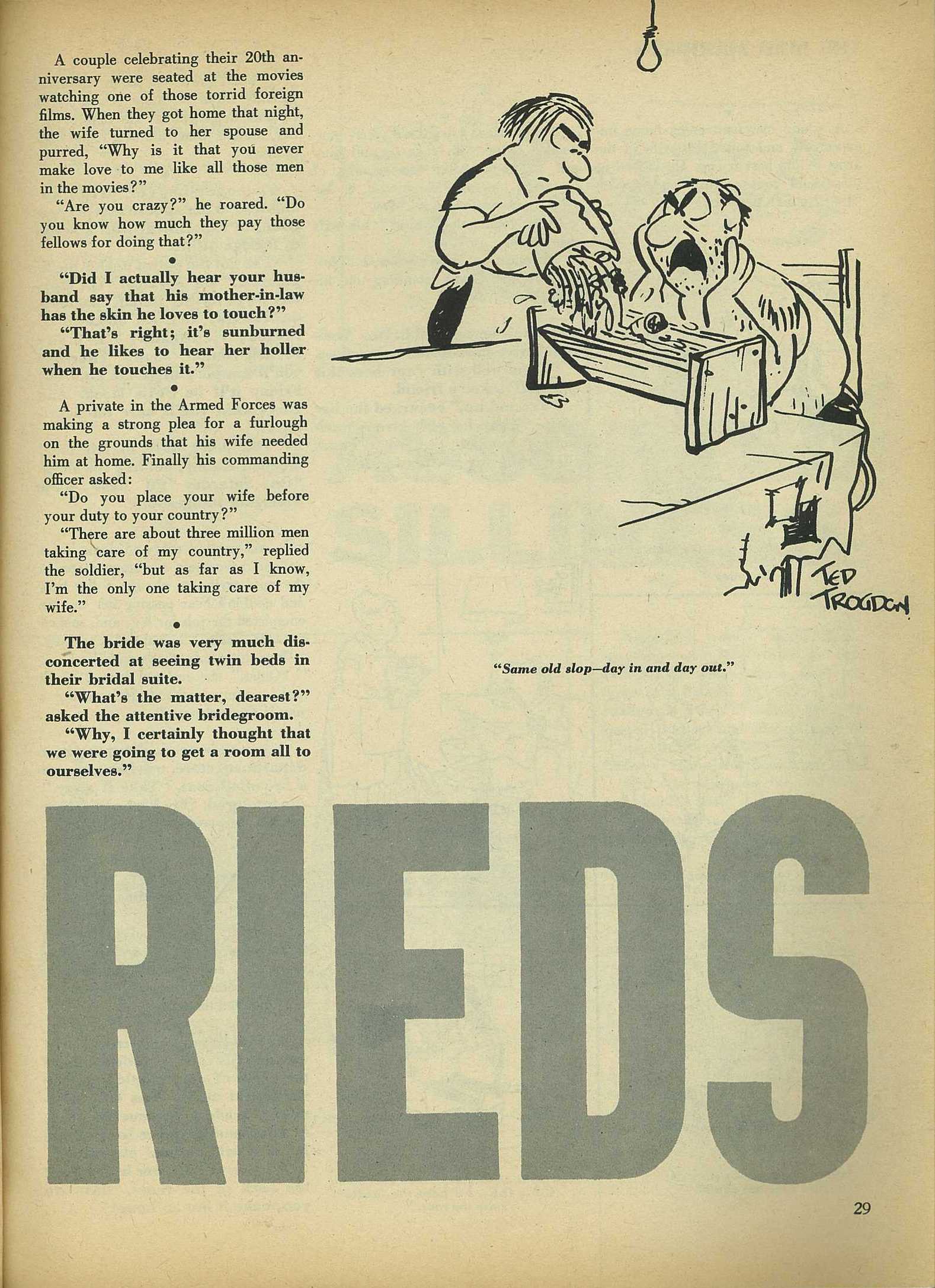 Read online Cartoons and Gags comic -  Issue #5 - 29