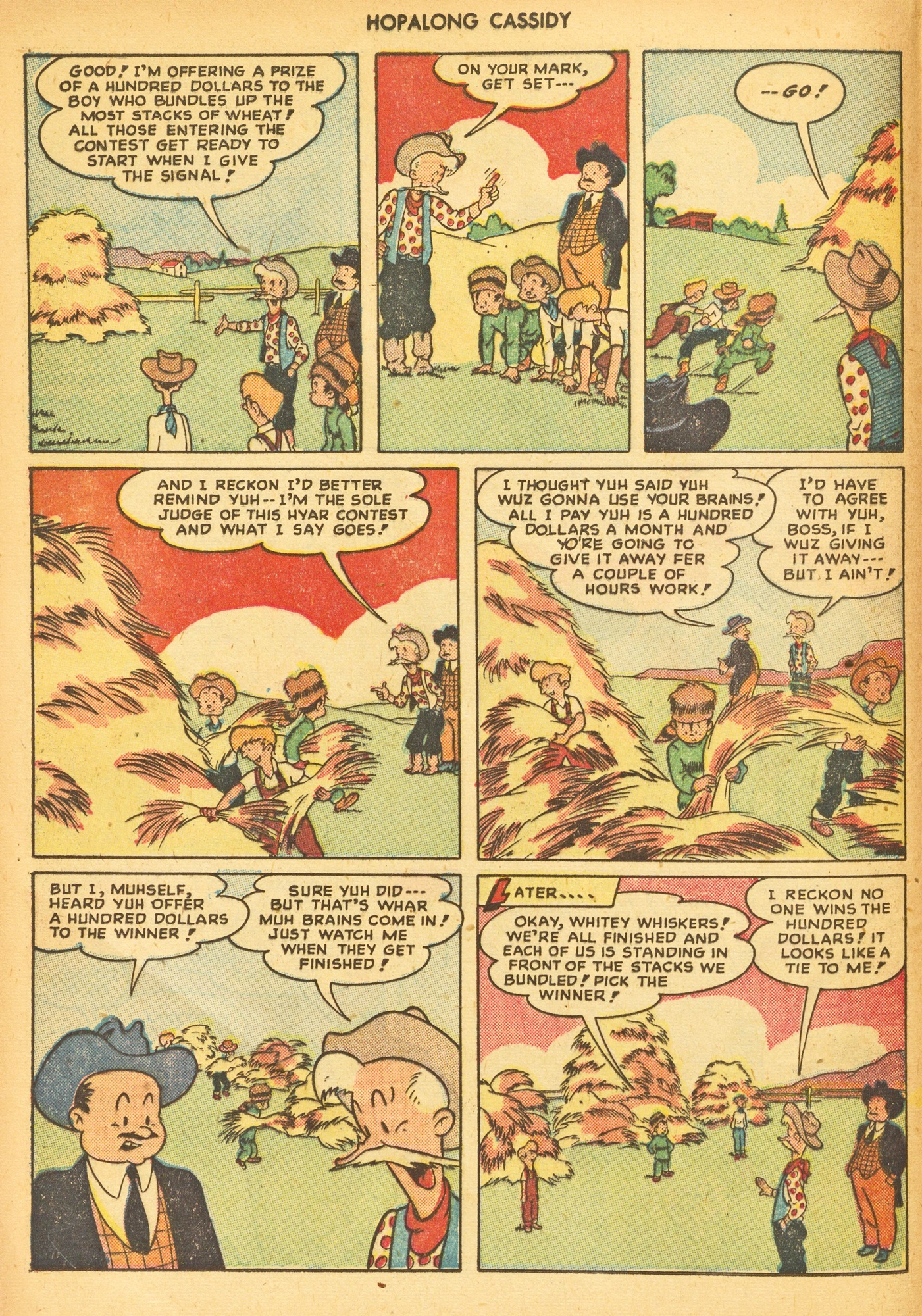Read online Hopalong Cassidy comic -  Issue #30 - 16