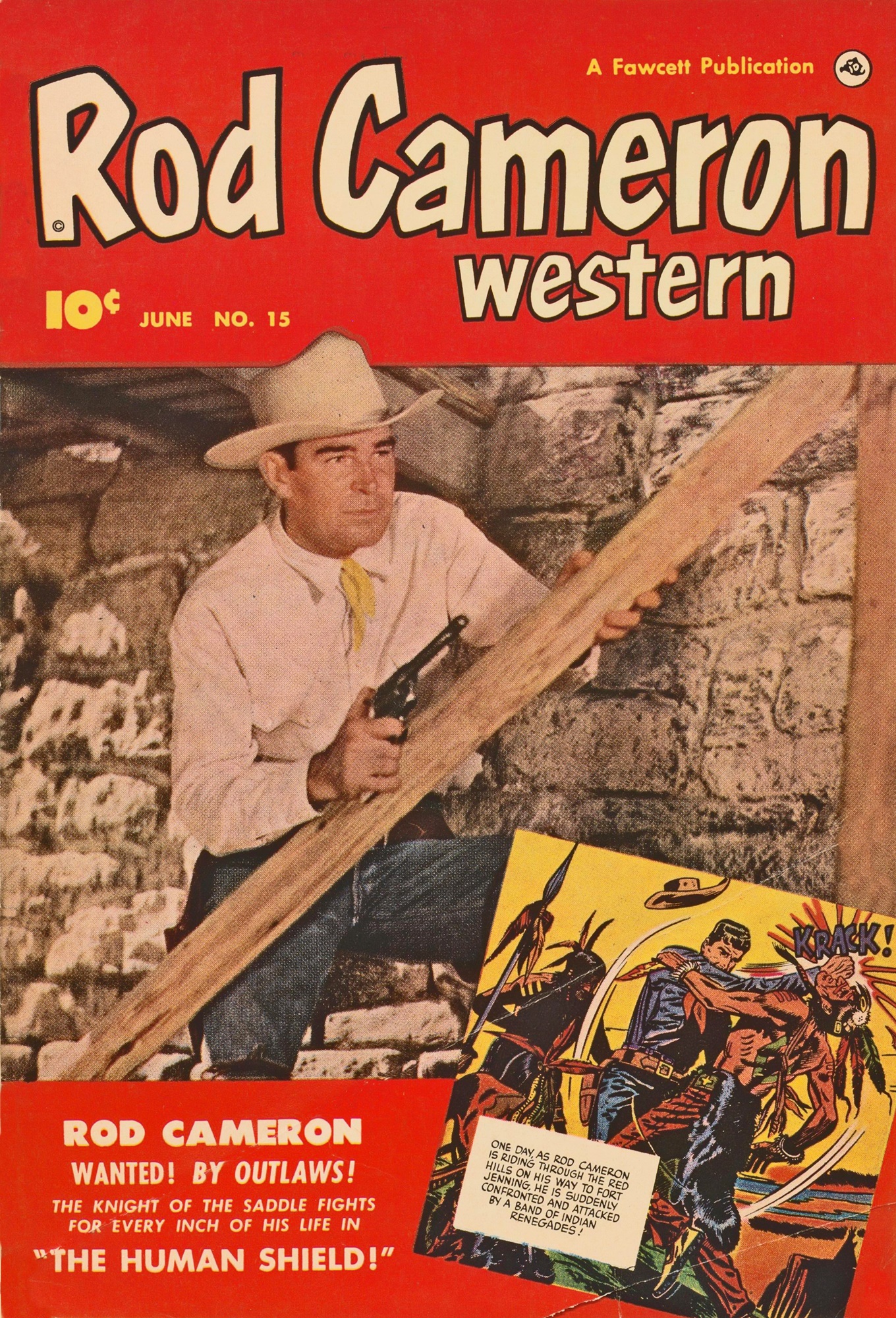 Read online Rod Cameron Western comic -  Issue #15 - 1