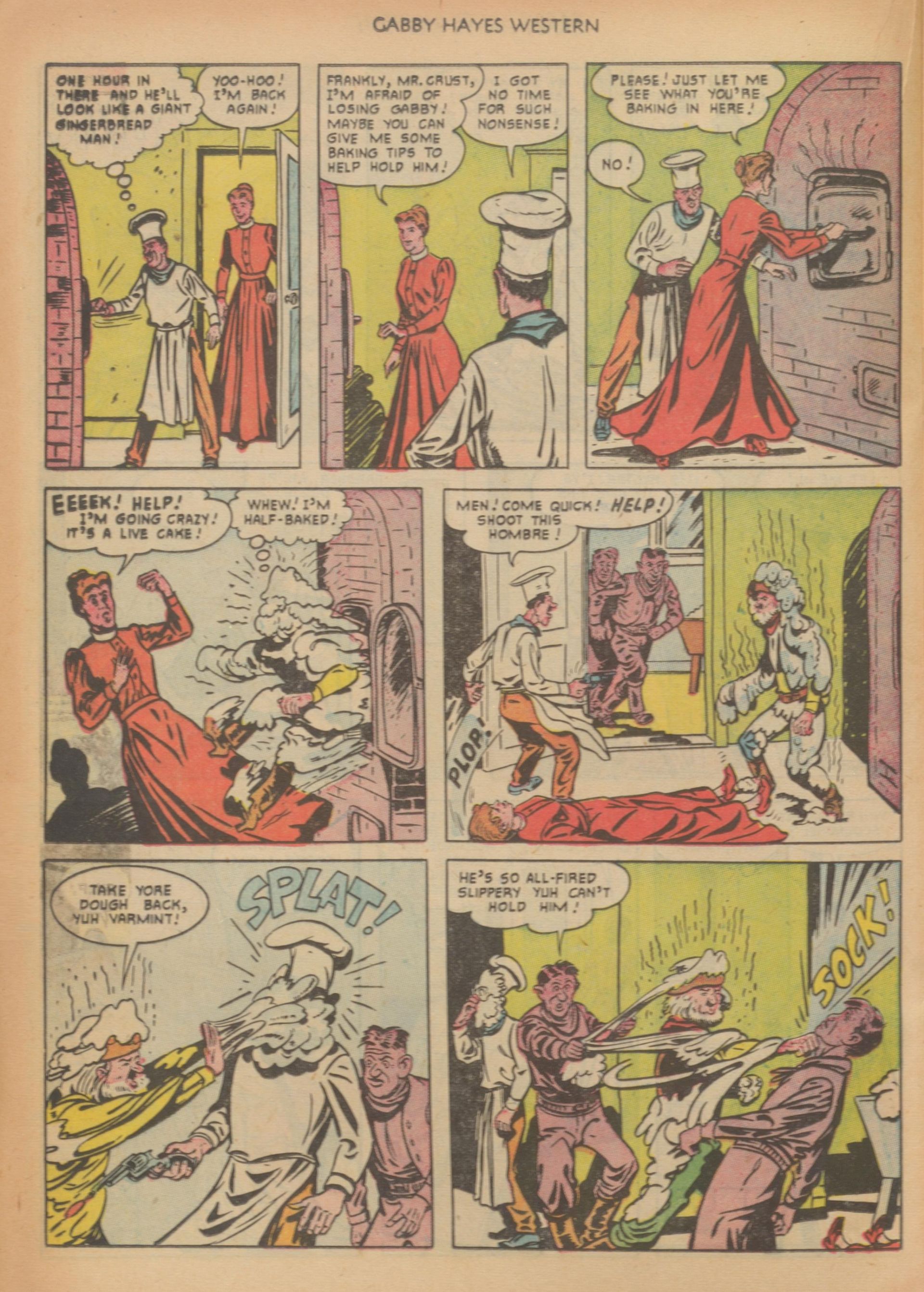 Read online Gabby Hayes Western comic -  Issue #30 - 20