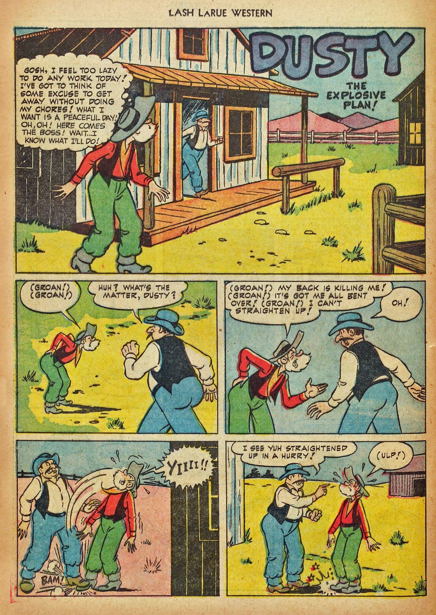 Read online Lash Larue Western (1949) comic -  Issue #44 - 24