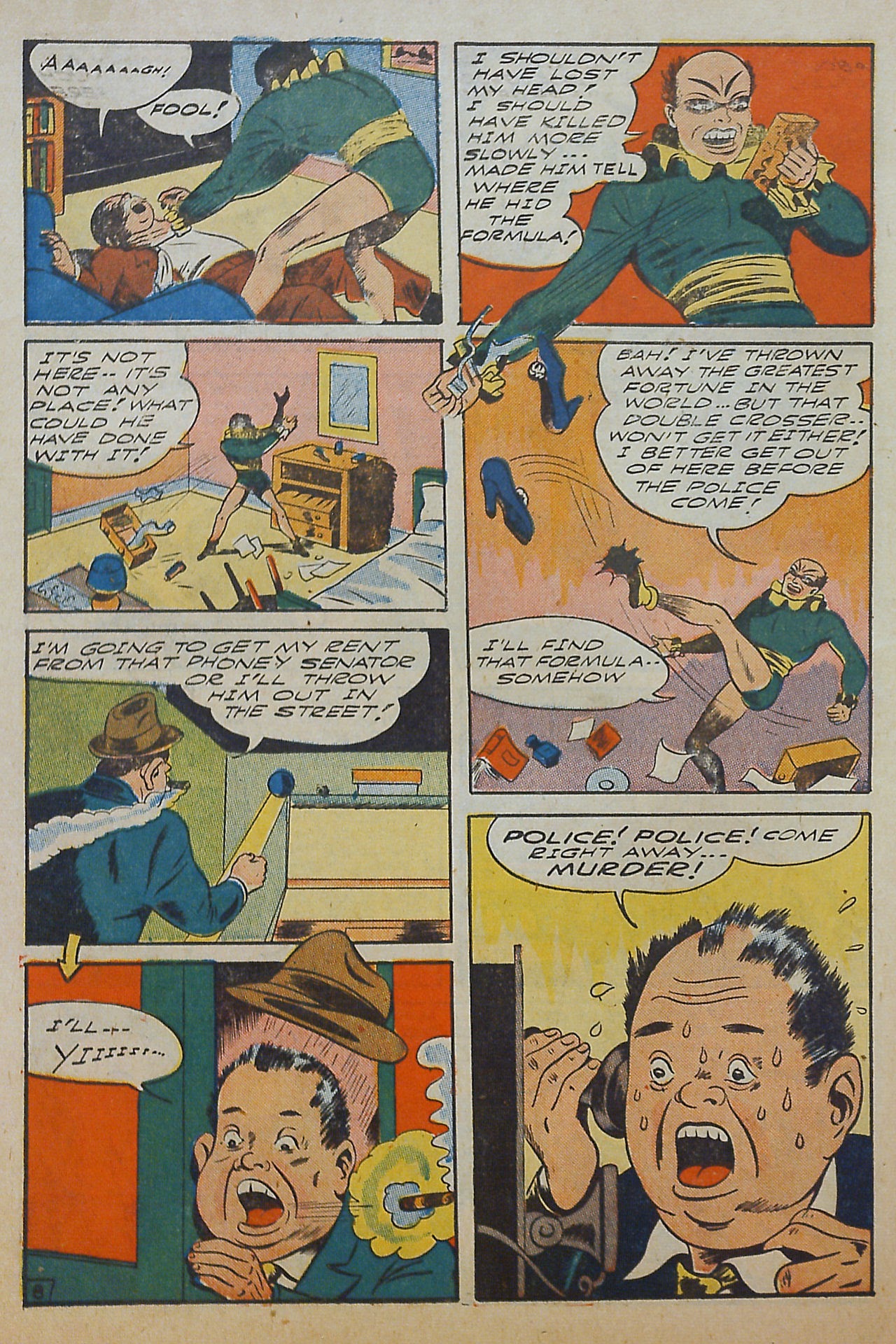 Read online Super-Mystery Comics comic -  Issue #19 - 10