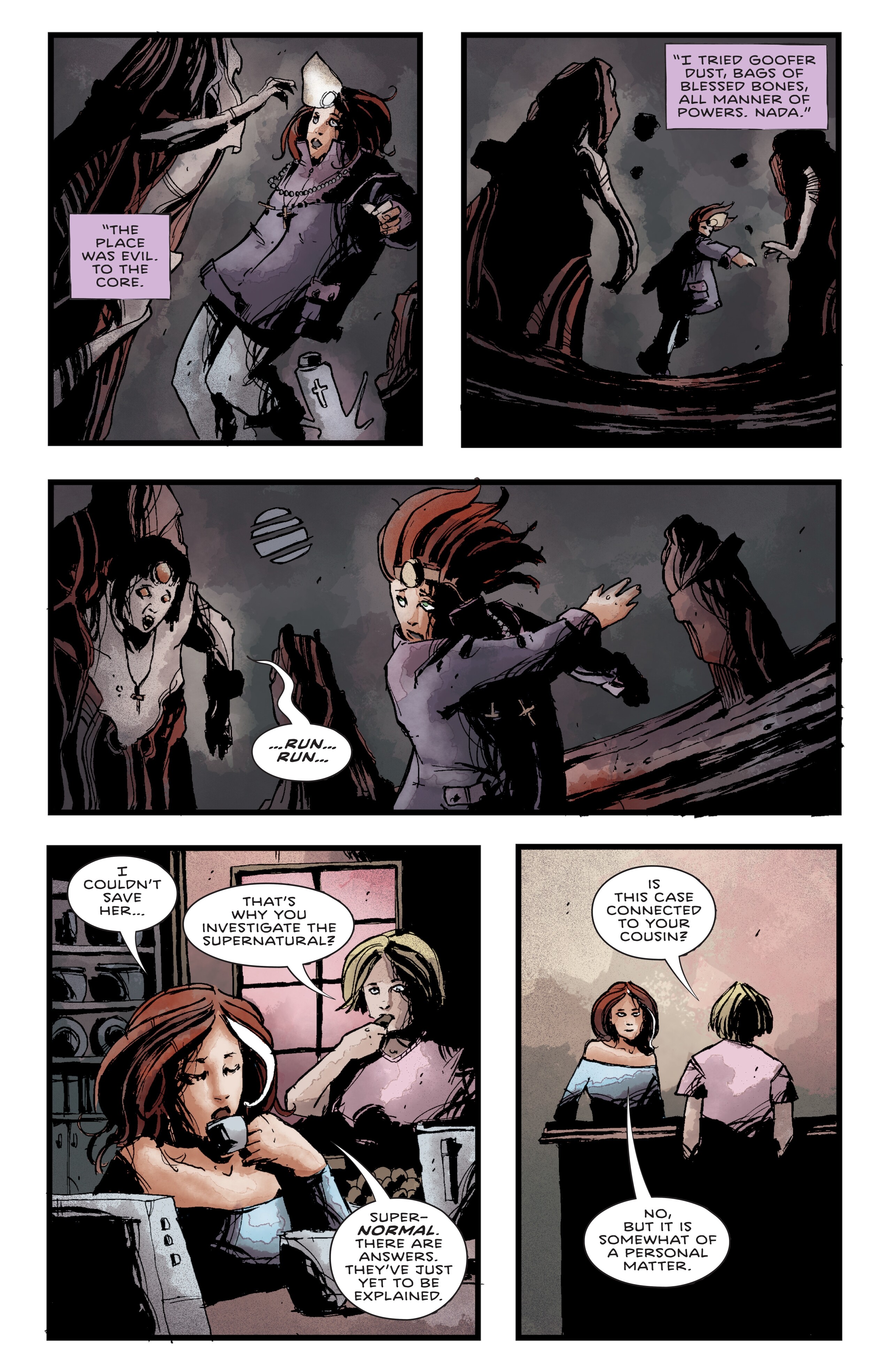 Read online The Case of the Bleeding Wall comic -  Issue #1 - 22