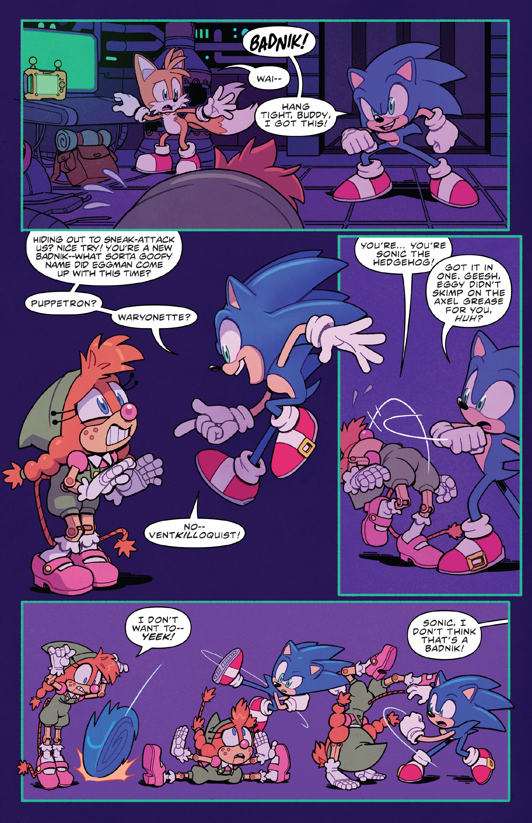 Read online Sonic the Hedgehog: Sonic & Tails: Best Buds Forever comic -  Issue # TPB - 68