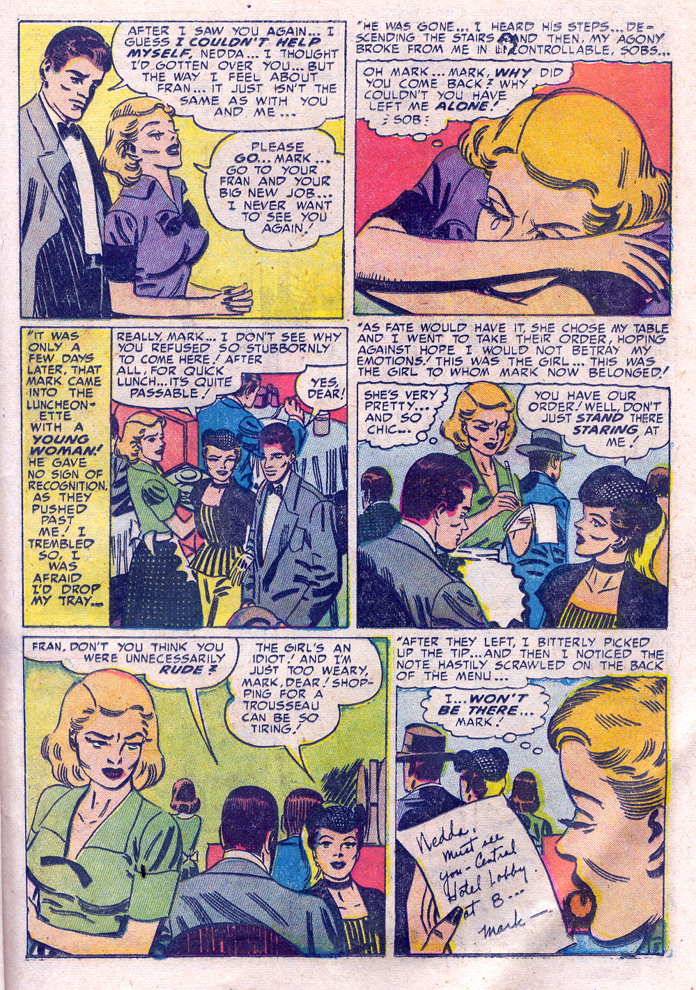 Read online Young Love (1949) comic -  Issue #28 - 45