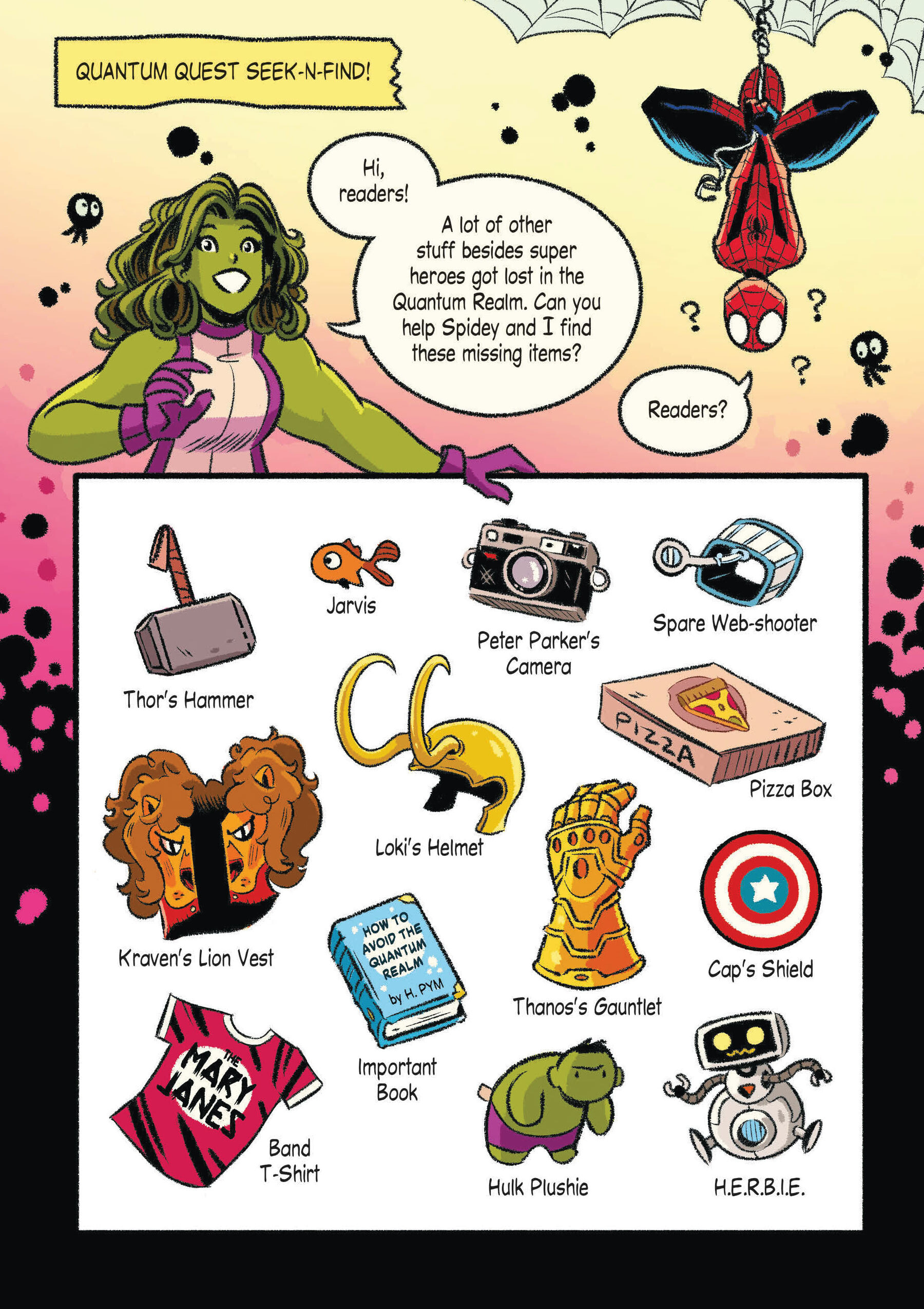 Read online Spider-Man: Quantum Quest! comic -  Issue # TPB - 86