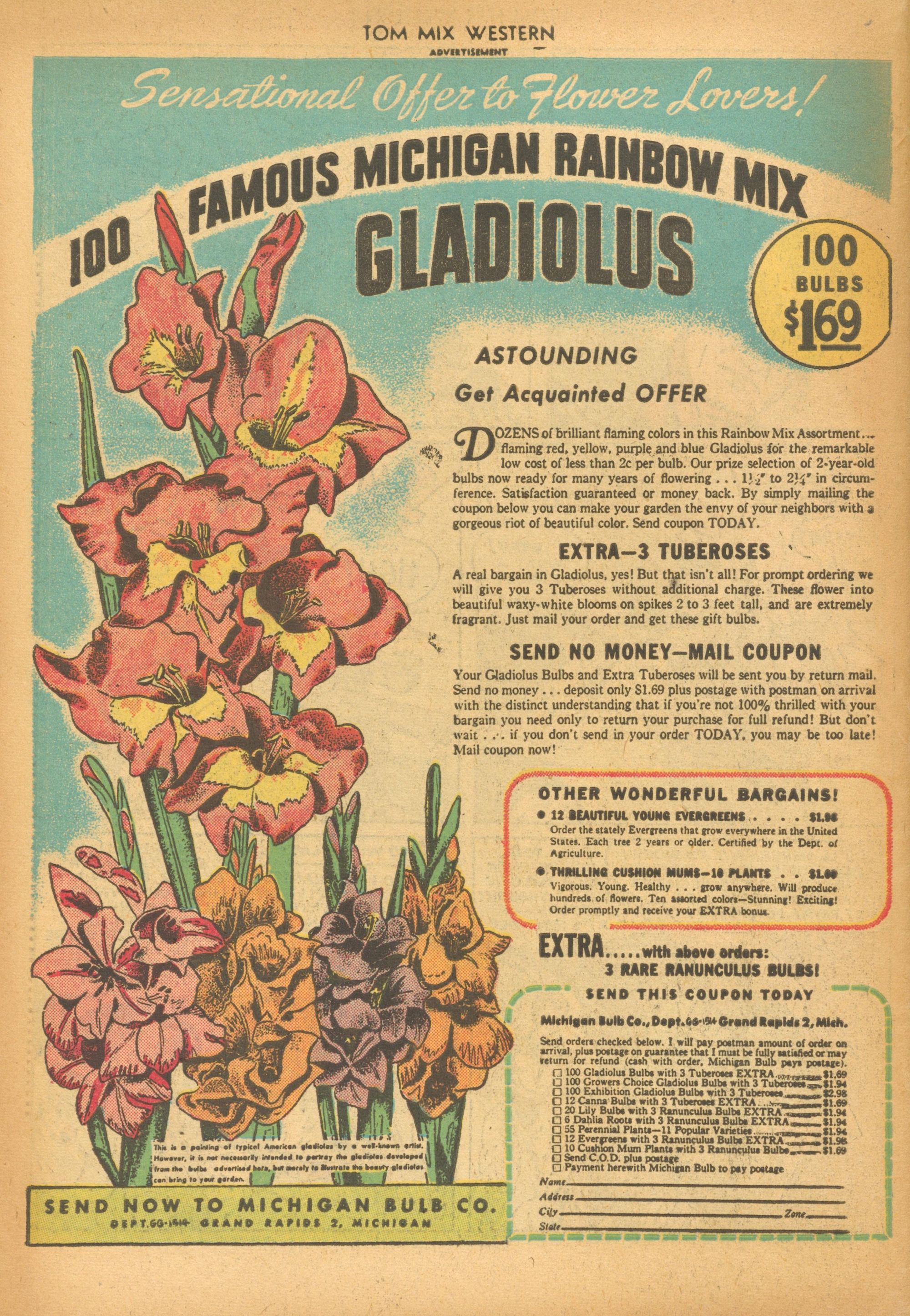 Read online Tom Mix Western (1948) comic -  Issue #16 - 50