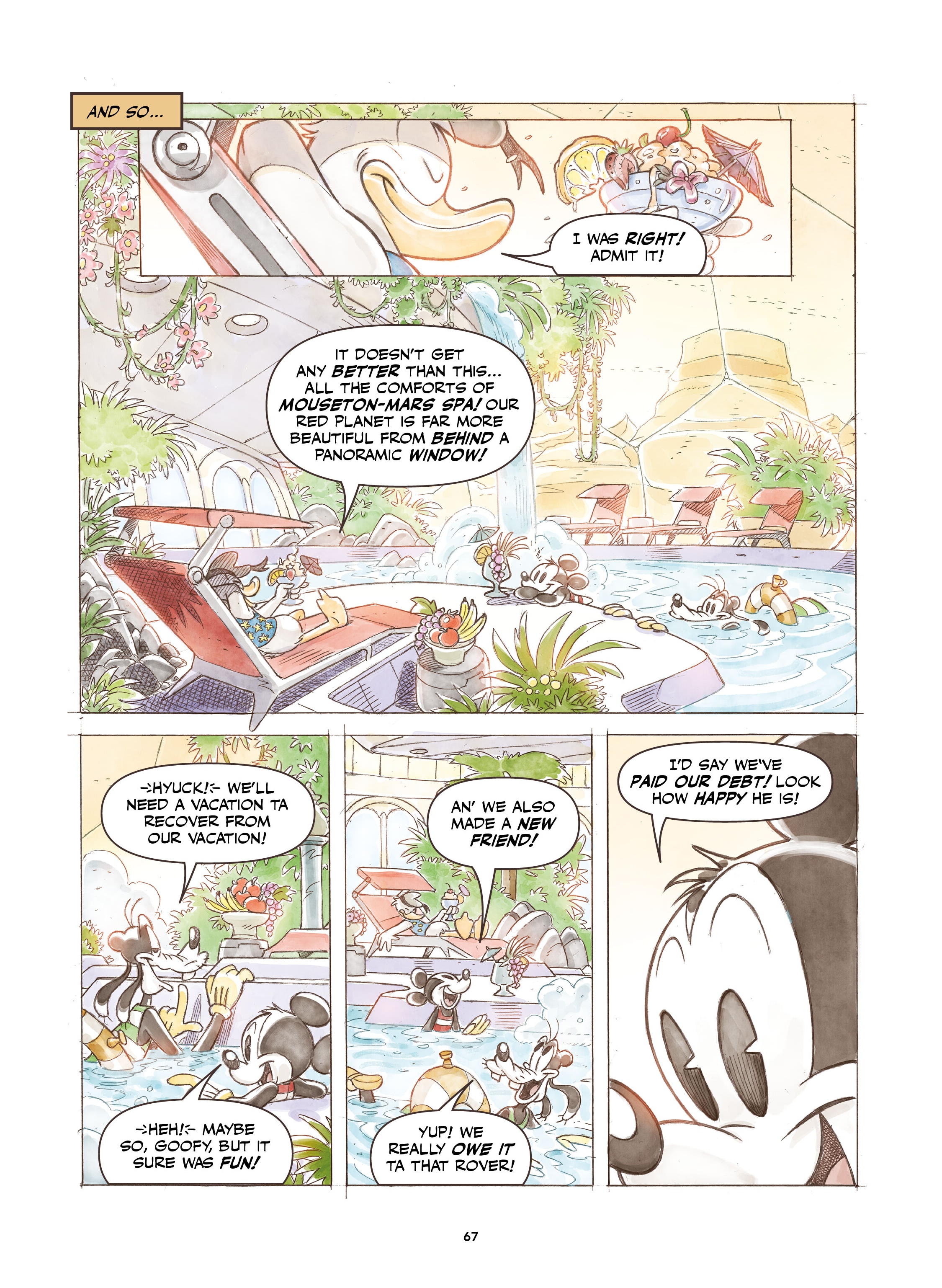 Read online Disney Once Upon a Mouse… In the Future comic -  Issue # TPB (Part 1) - 68