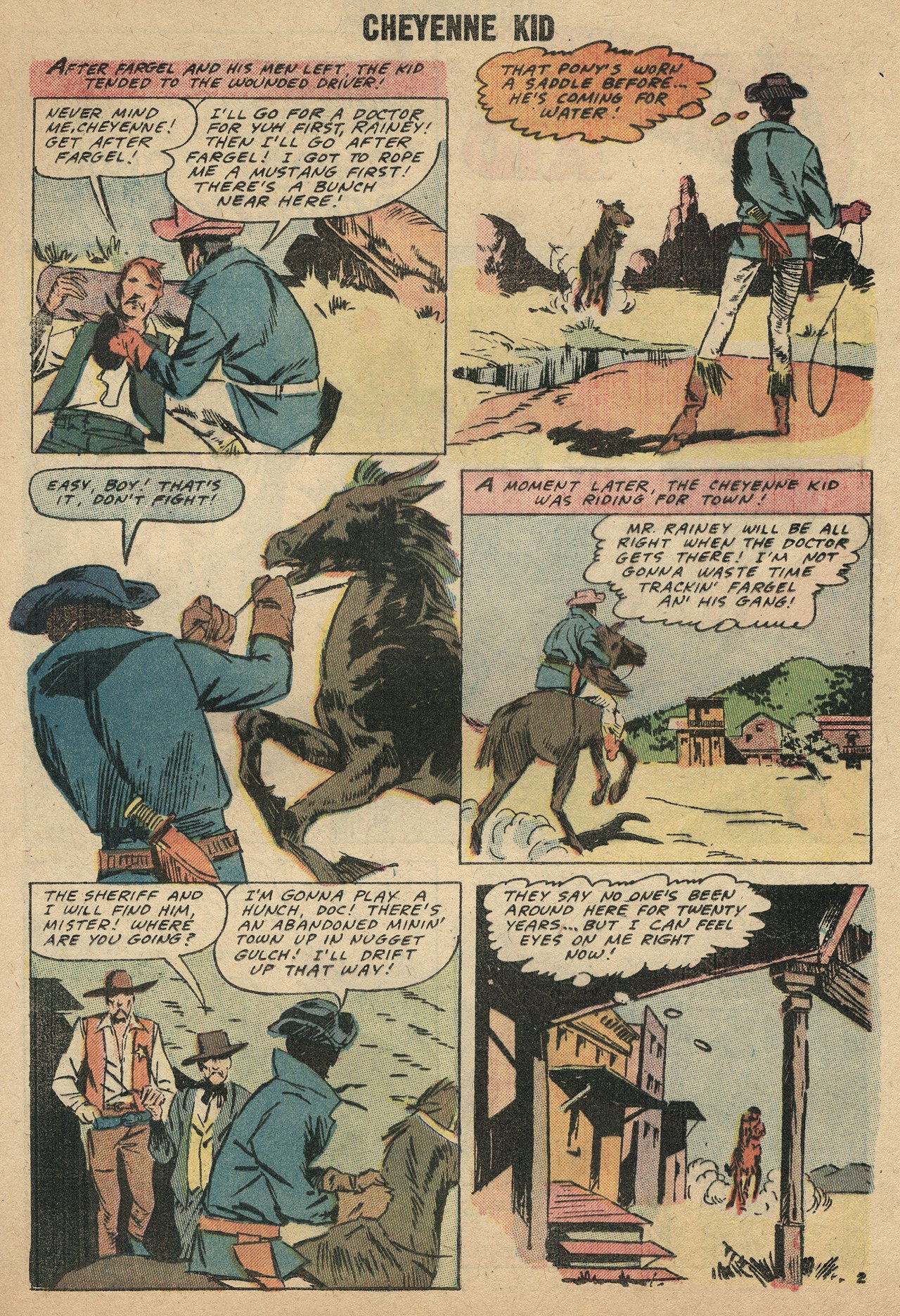Read online Cheyenne Kid comic -  Issue #15 - 12