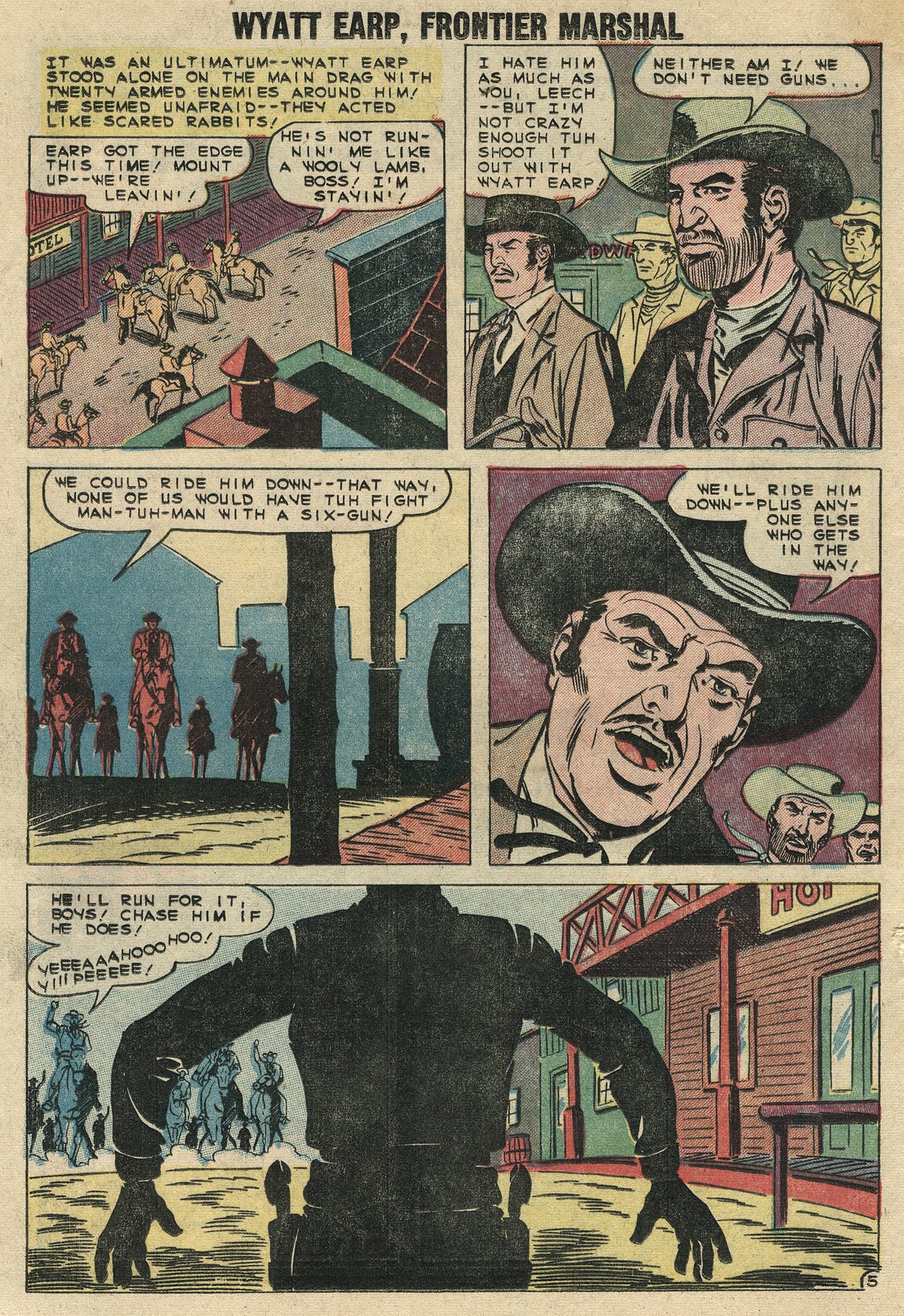 Read online Wyatt Earp Frontier Marshal comic -  Issue #27 - 16
