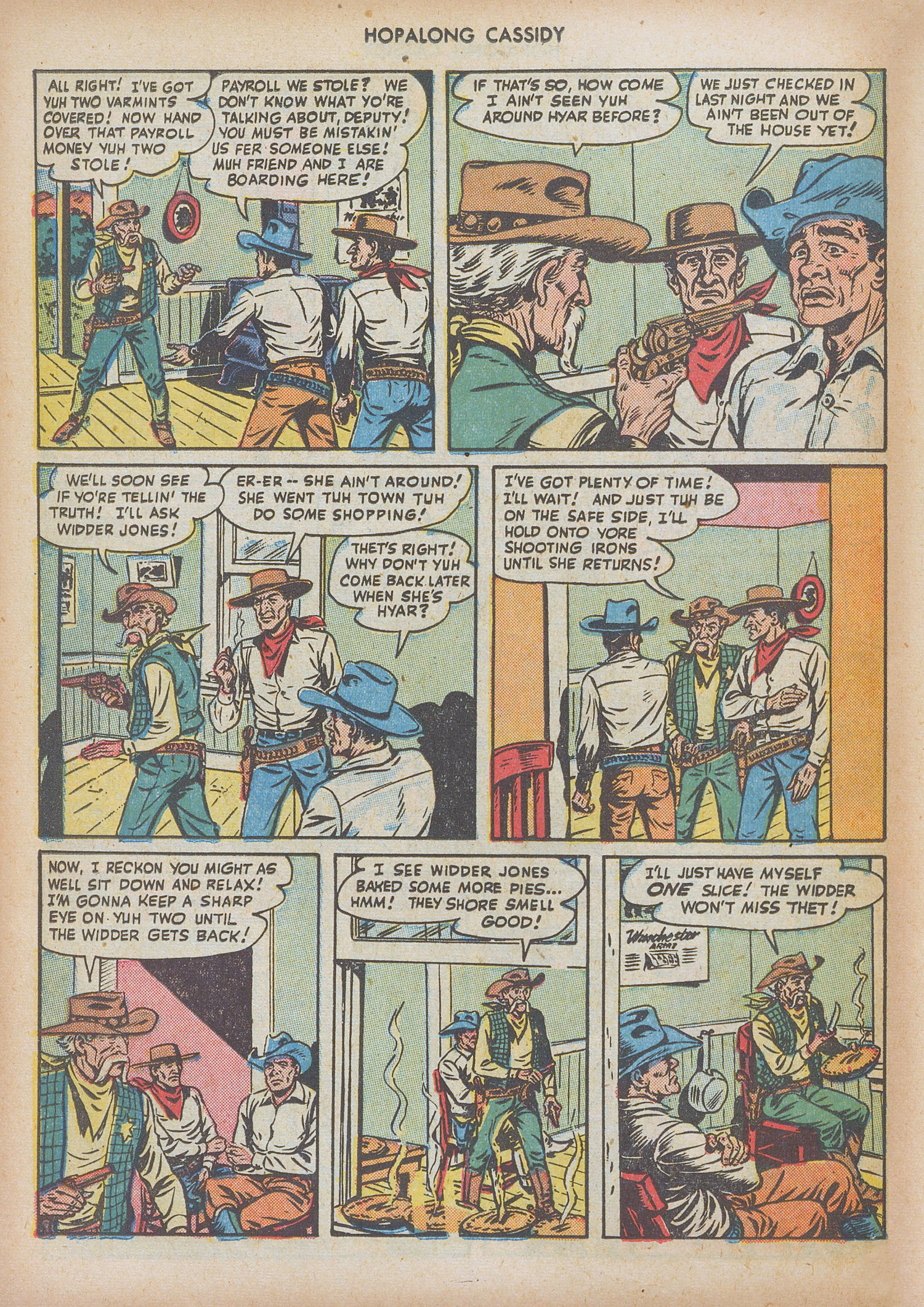 Read online Hopalong Cassidy comic -  Issue #34 - 30