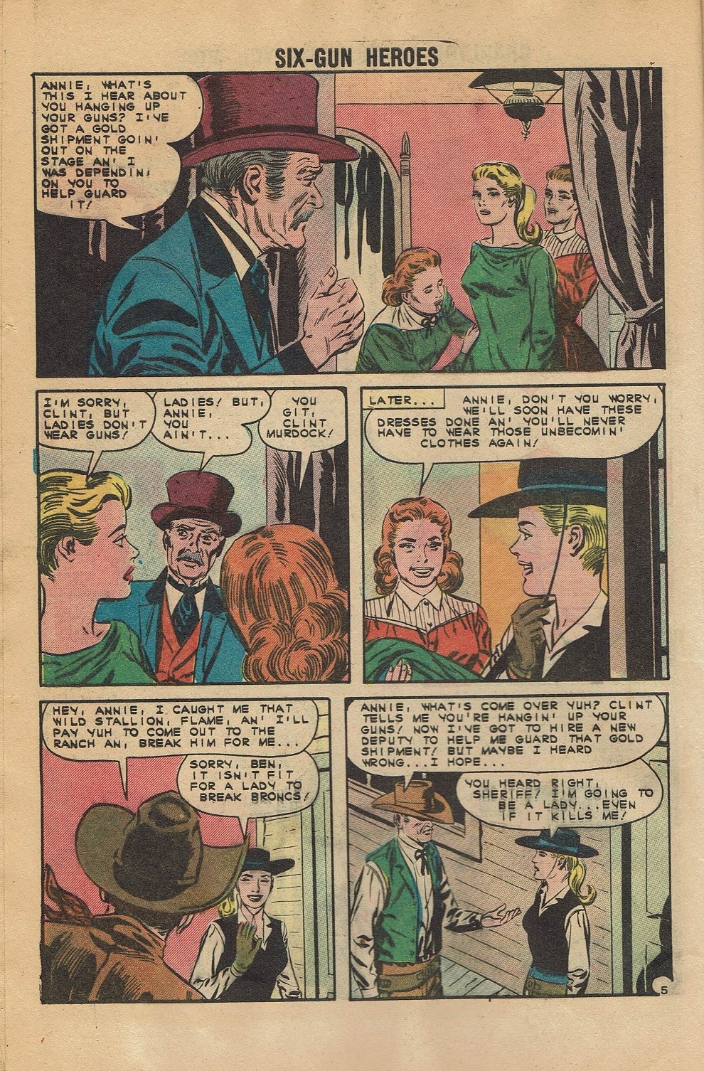 Read online Six-Gun Heroes comic -  Issue #71 - 8