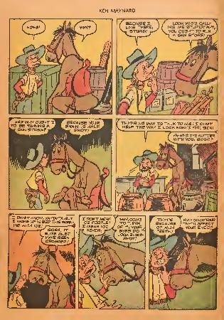 Read online Ken Maynard Western comic -  Issue #8 - 14