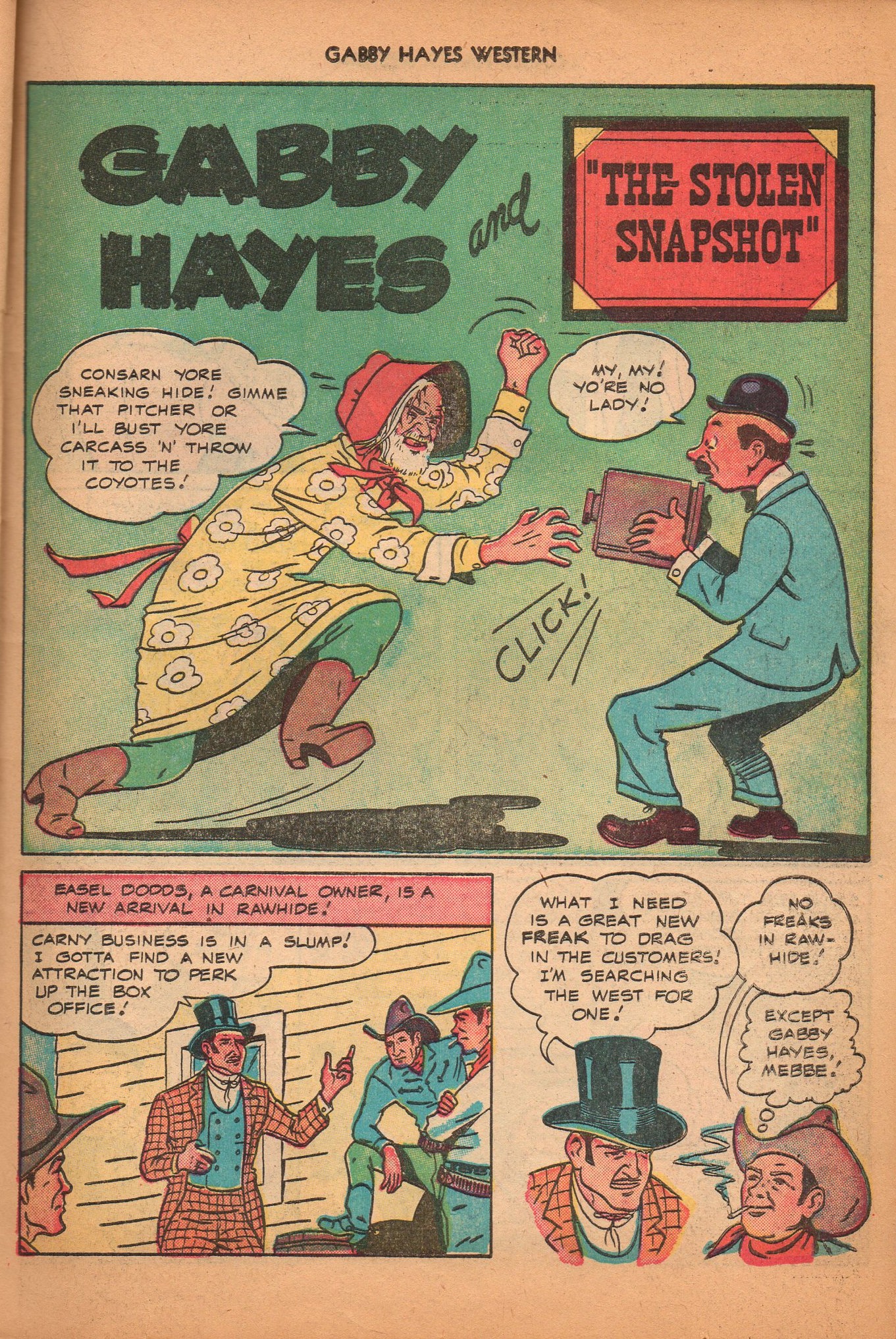 Read online Gabby Hayes Western comic -  Issue #7 - 23