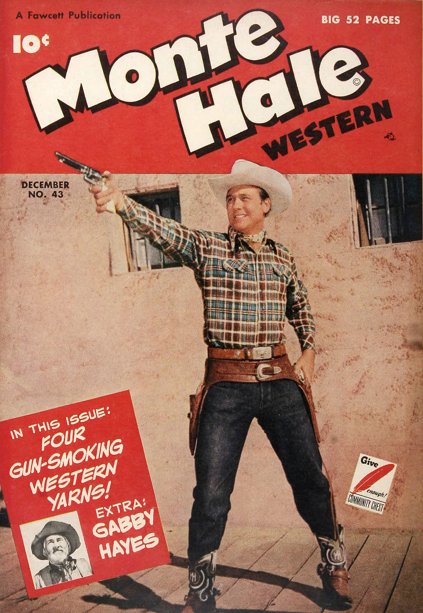 Read online Monte Hale Western comic -  Issue #43 - 1