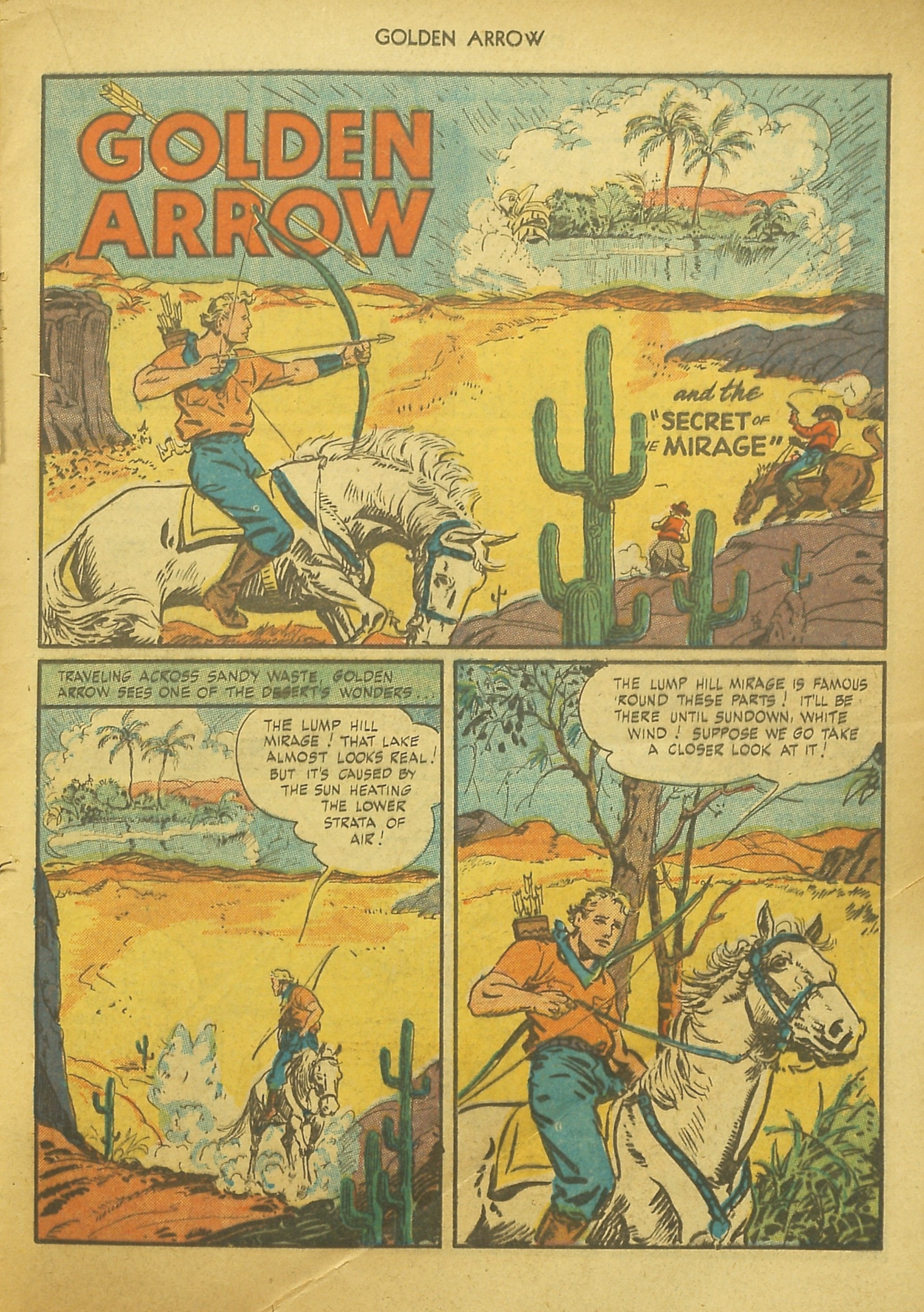 Read online Golden Arrow comic -  Issue #4 - 17