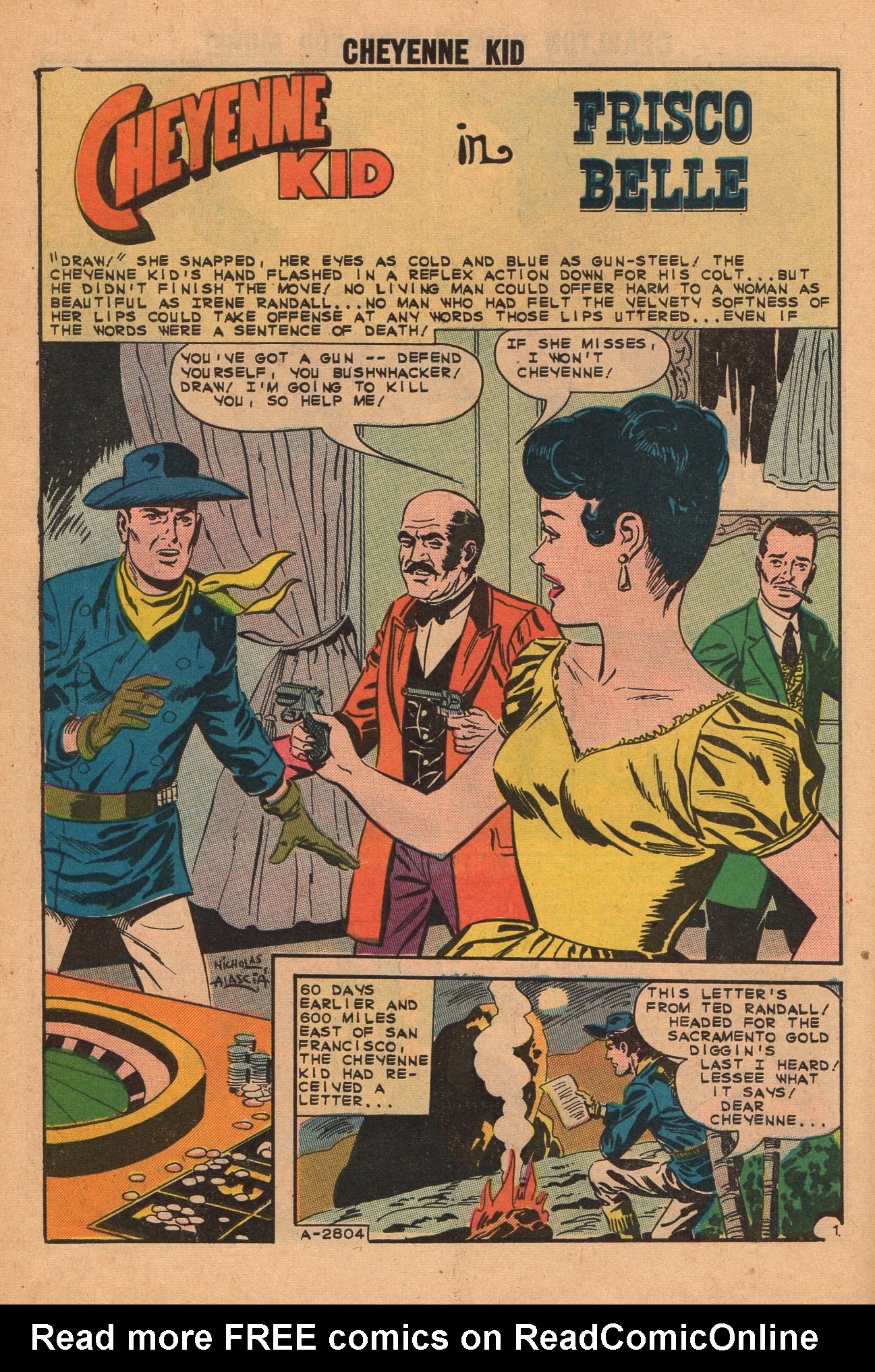 Read online Cheyenne Kid comic -  Issue #42 - 10