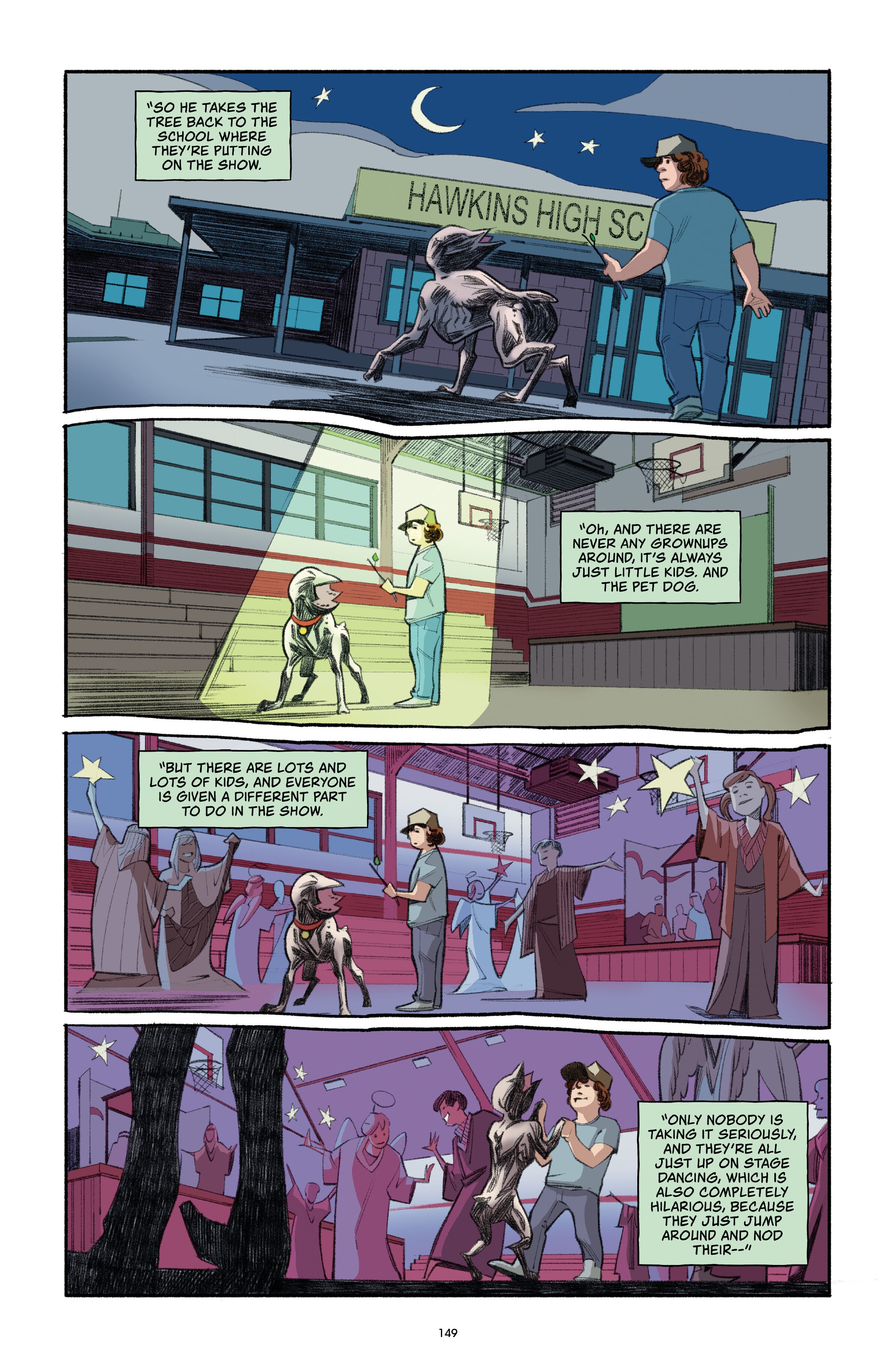 Read online Stranger Things Library Edition comic -  Issue # TPB 3 (Part 2) - 49