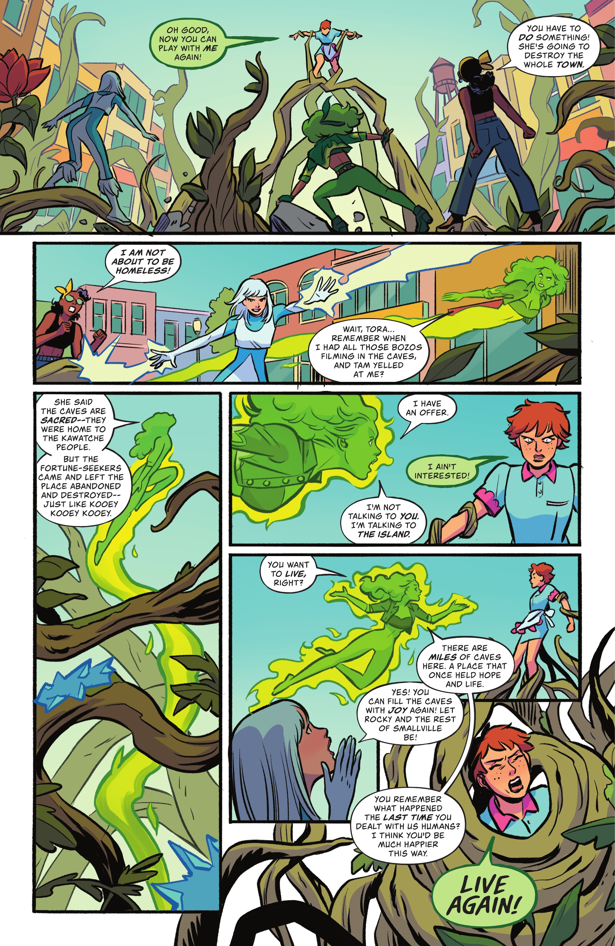 Read online Fire & Ice: Welcome to Smallville comic -  Issue #6 - 19