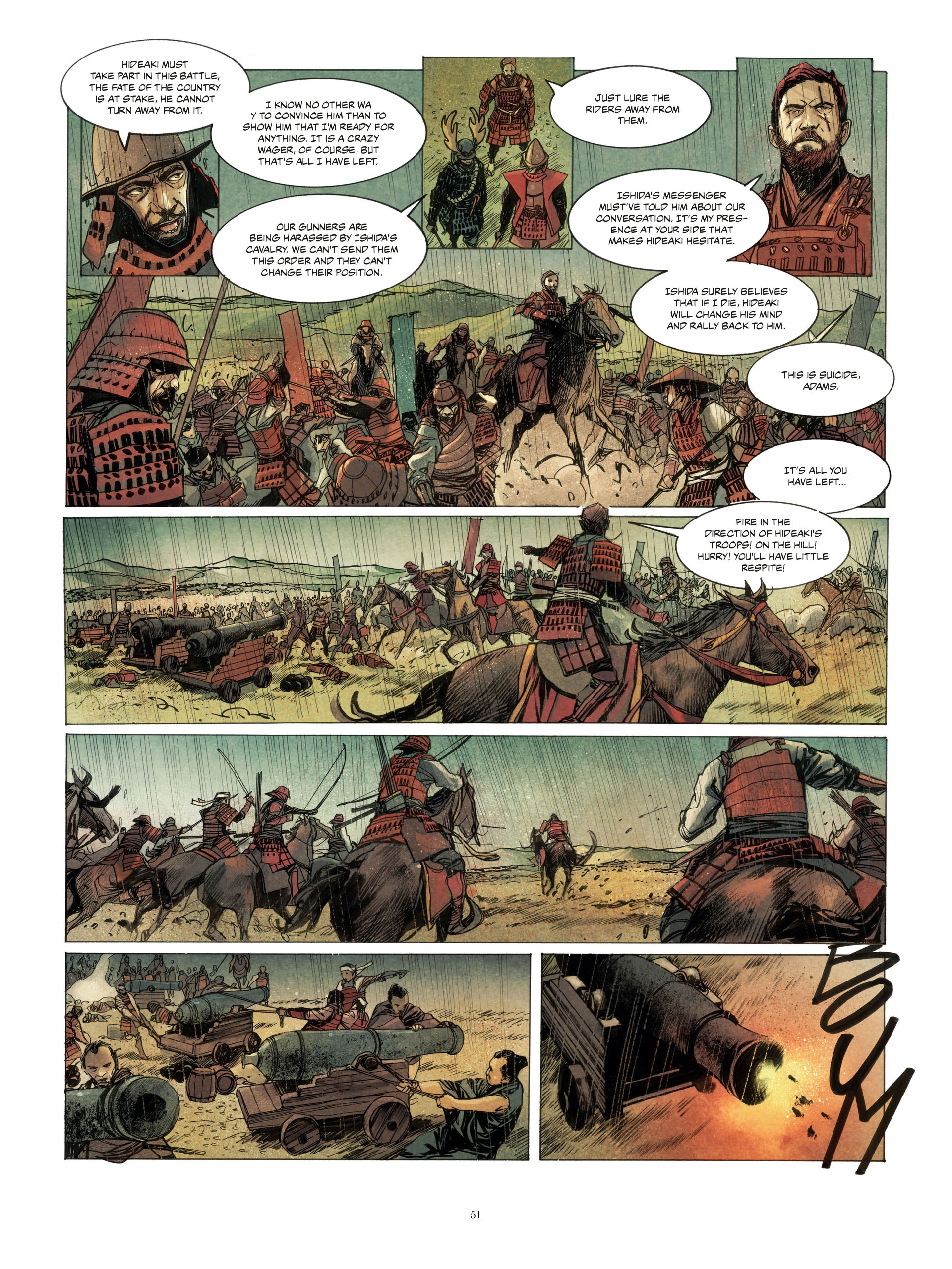Read online William Adams, Samuraj comic -  Issue #2 - 51